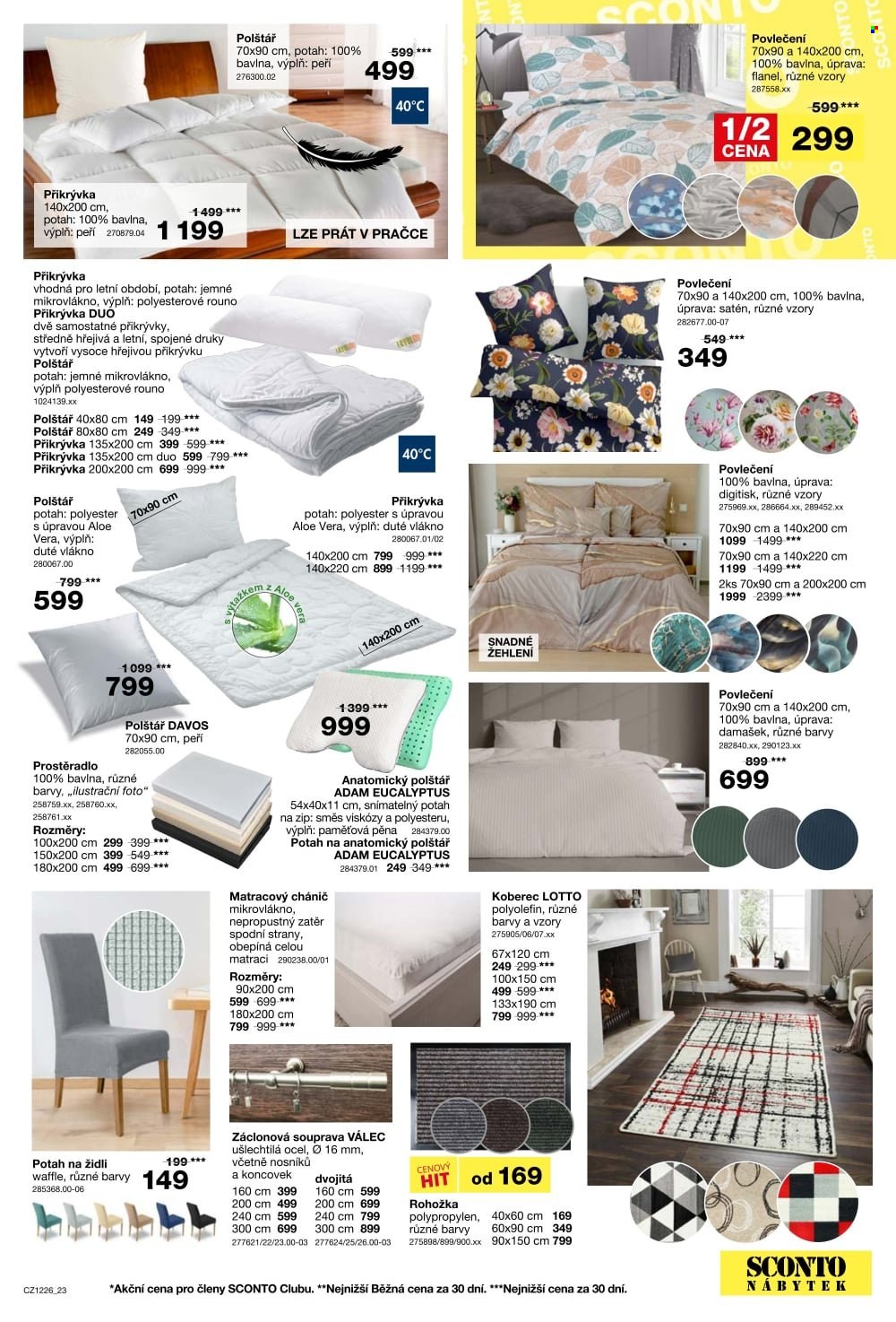 Leták SCONTO NÁBYTEK - 23. 9. 2026 - 13. 10. 2026. Strana 23