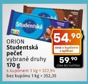 Orion Studentská pečeť