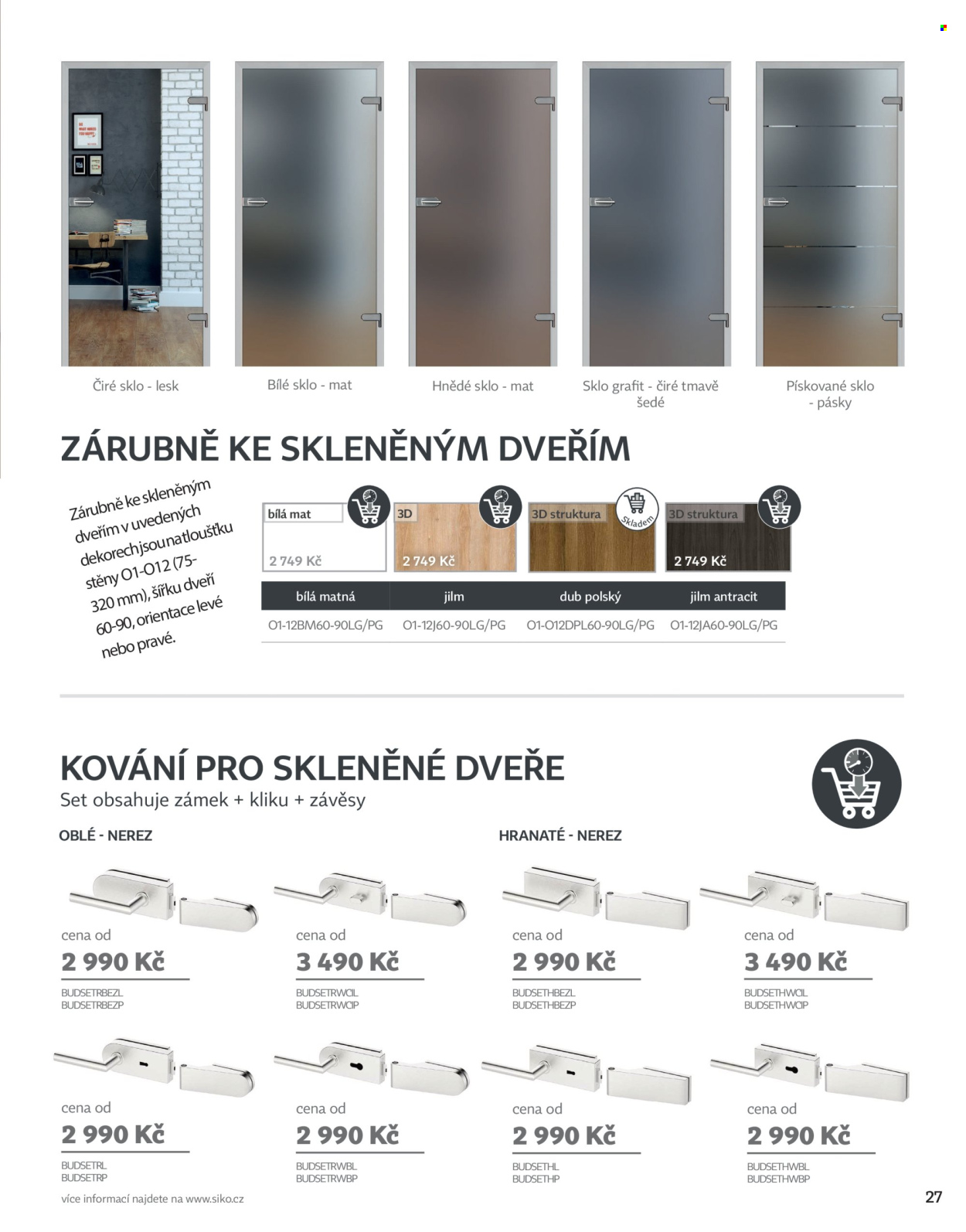 Leták SIKO KOUPELNY. Strana 27