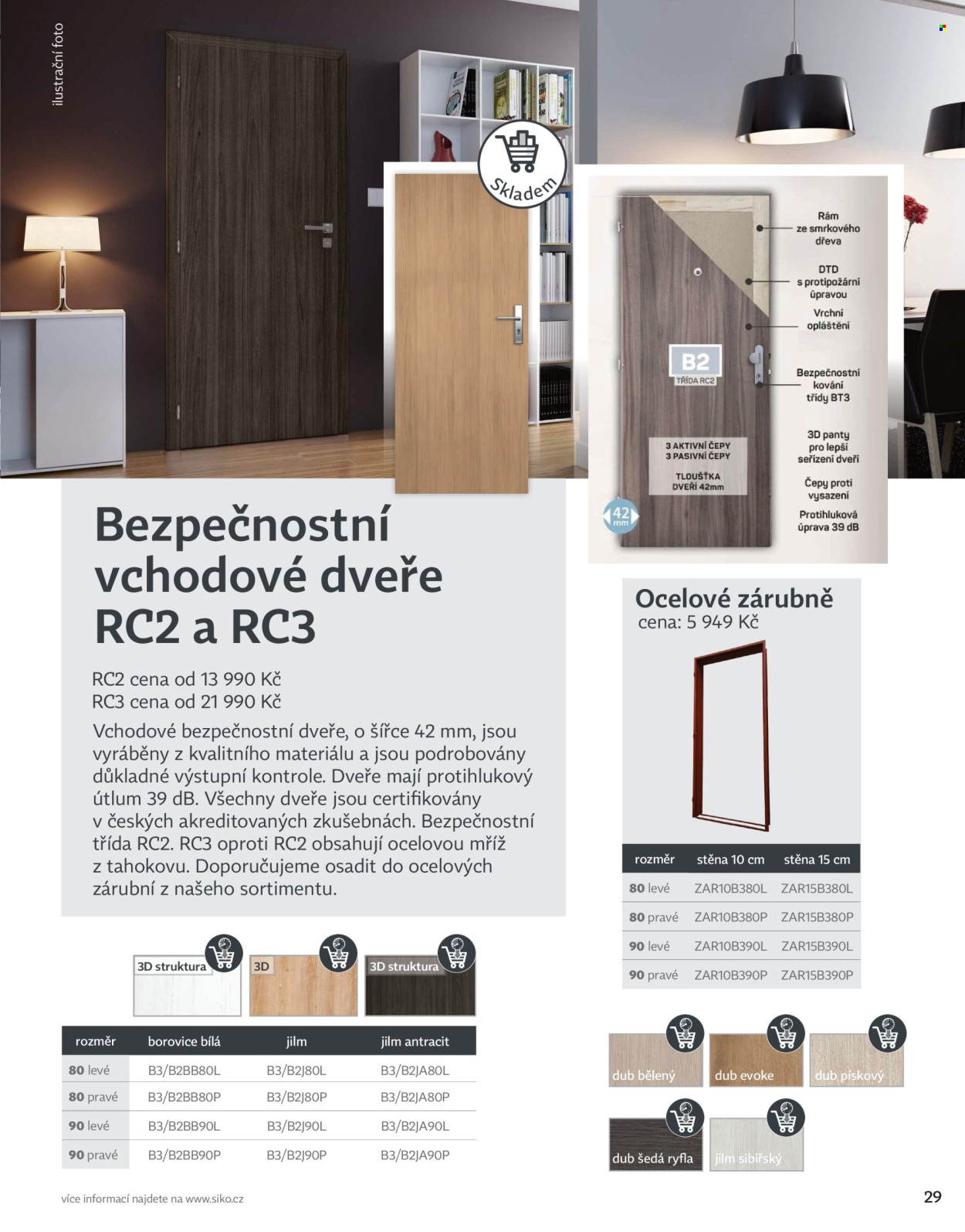 Leták SIKO KOUPELNY. Strana 29