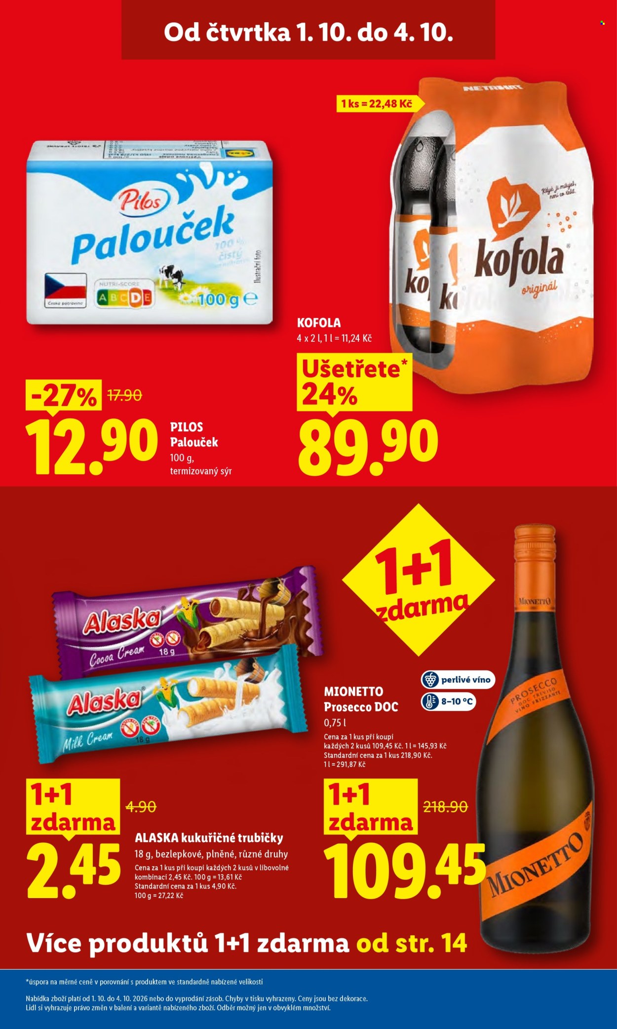 Leták Lidl - 1. 10. 2026 - 4. 10. 2026. Strana 3