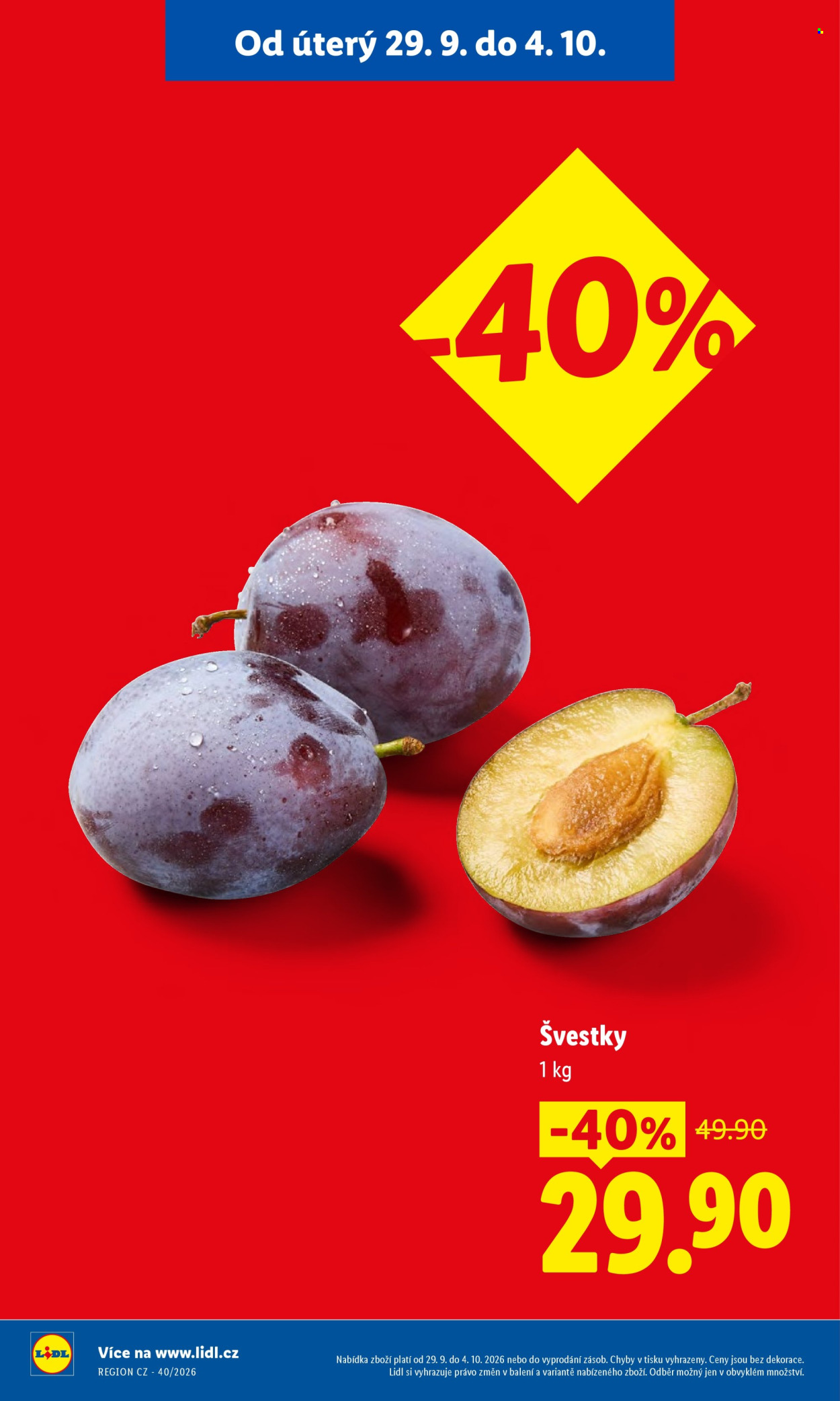 Leták Lidl - 29. 9. 2026 - 30. 9. 2026. Strana 14