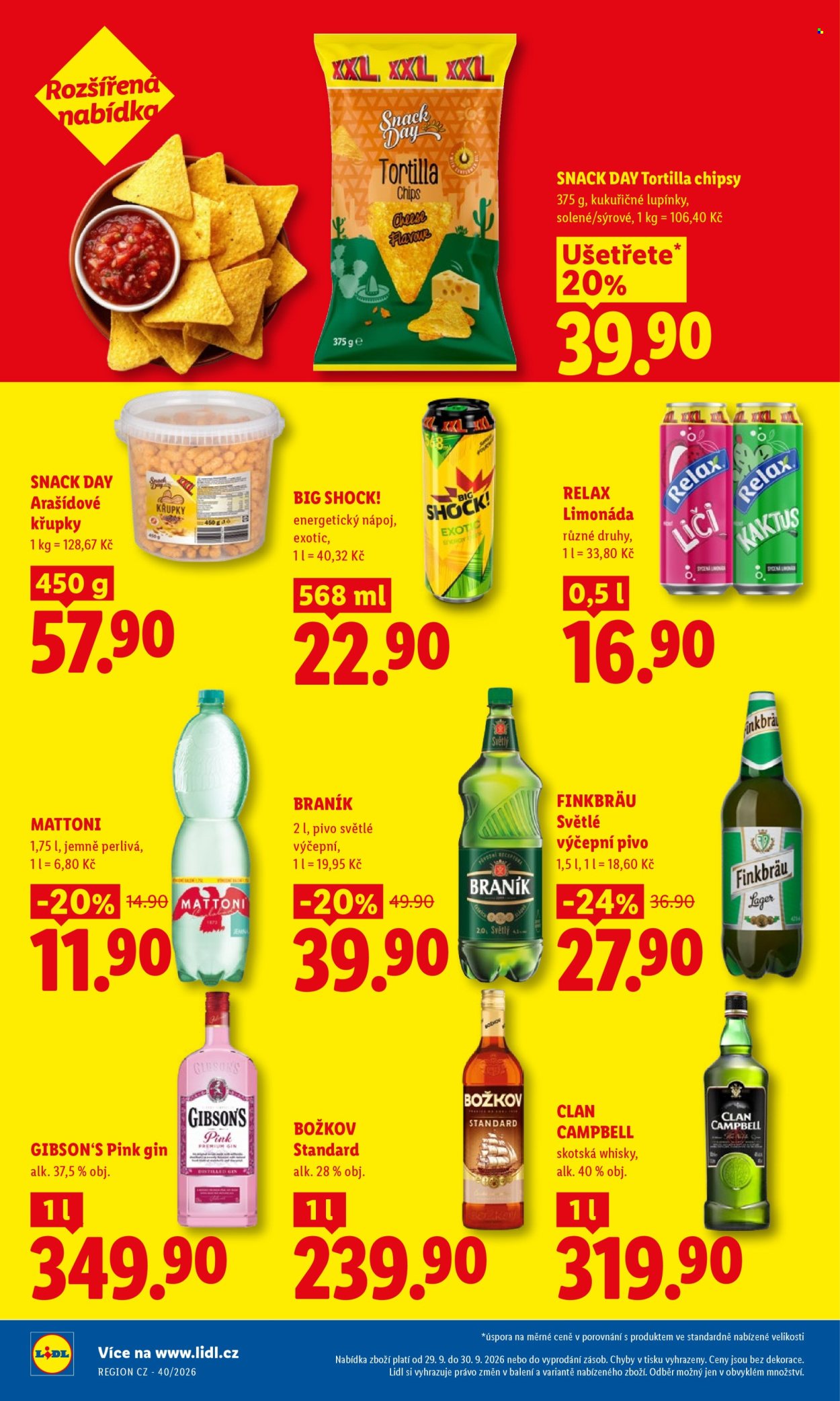 Leták Lidl - 29. 9. 2026 - 30. 9. 2026. Strana 25