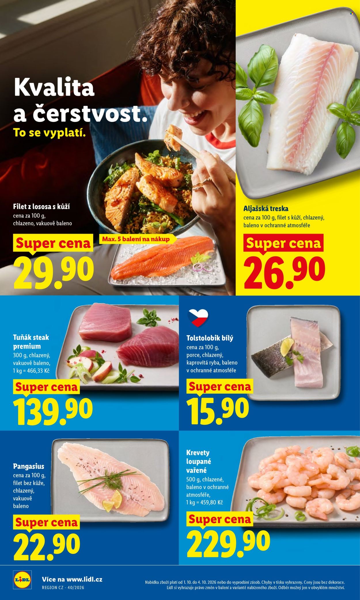 Leták Lidl - 1. 10. 2026 - 4. 10. 2026. Strana 18