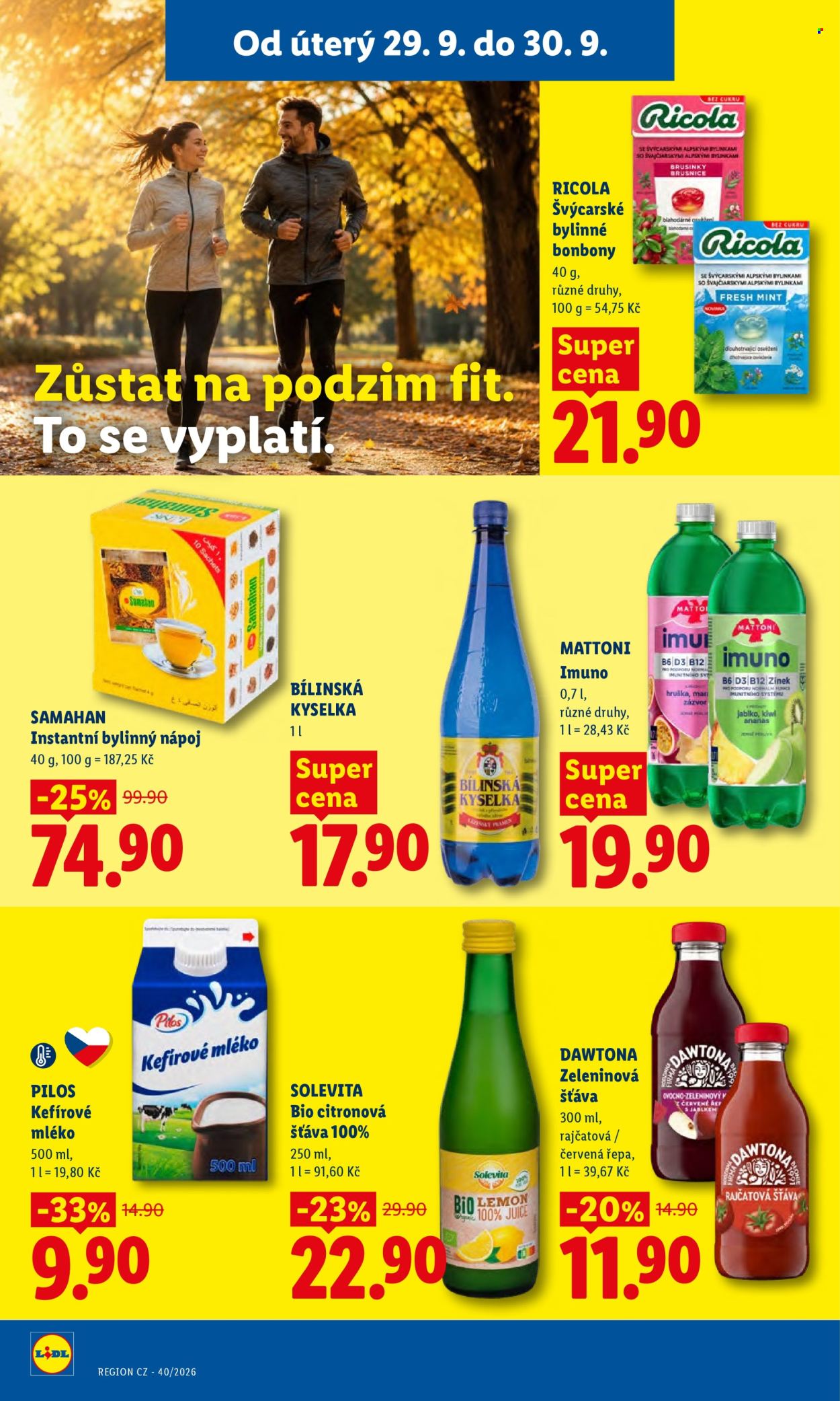 Leták Lidl - 29. 9. 2026 - 30. 9. 2026. Strana 30