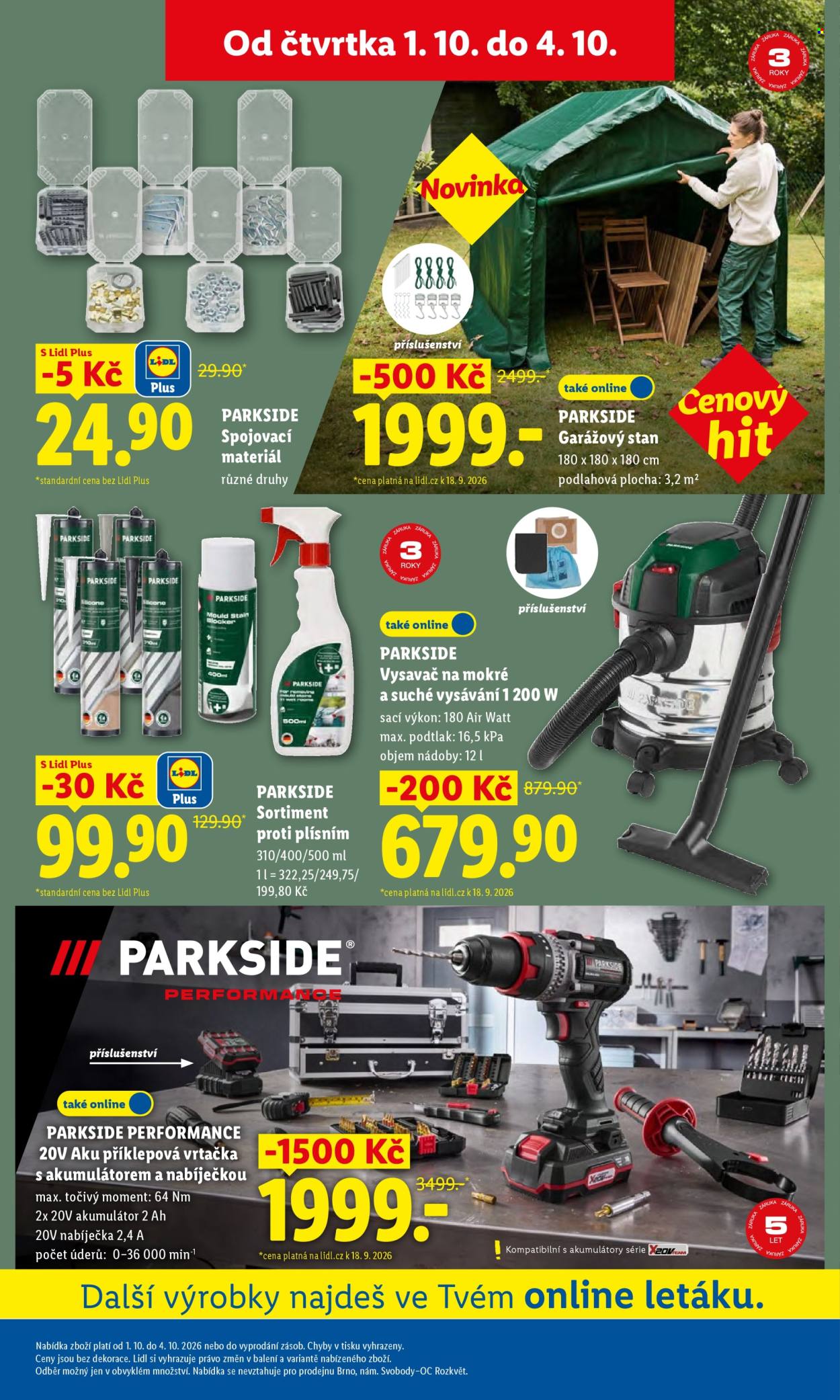 Leták Lidl - 1. 10. 2026 - 4. 10. 2026. Strana 43