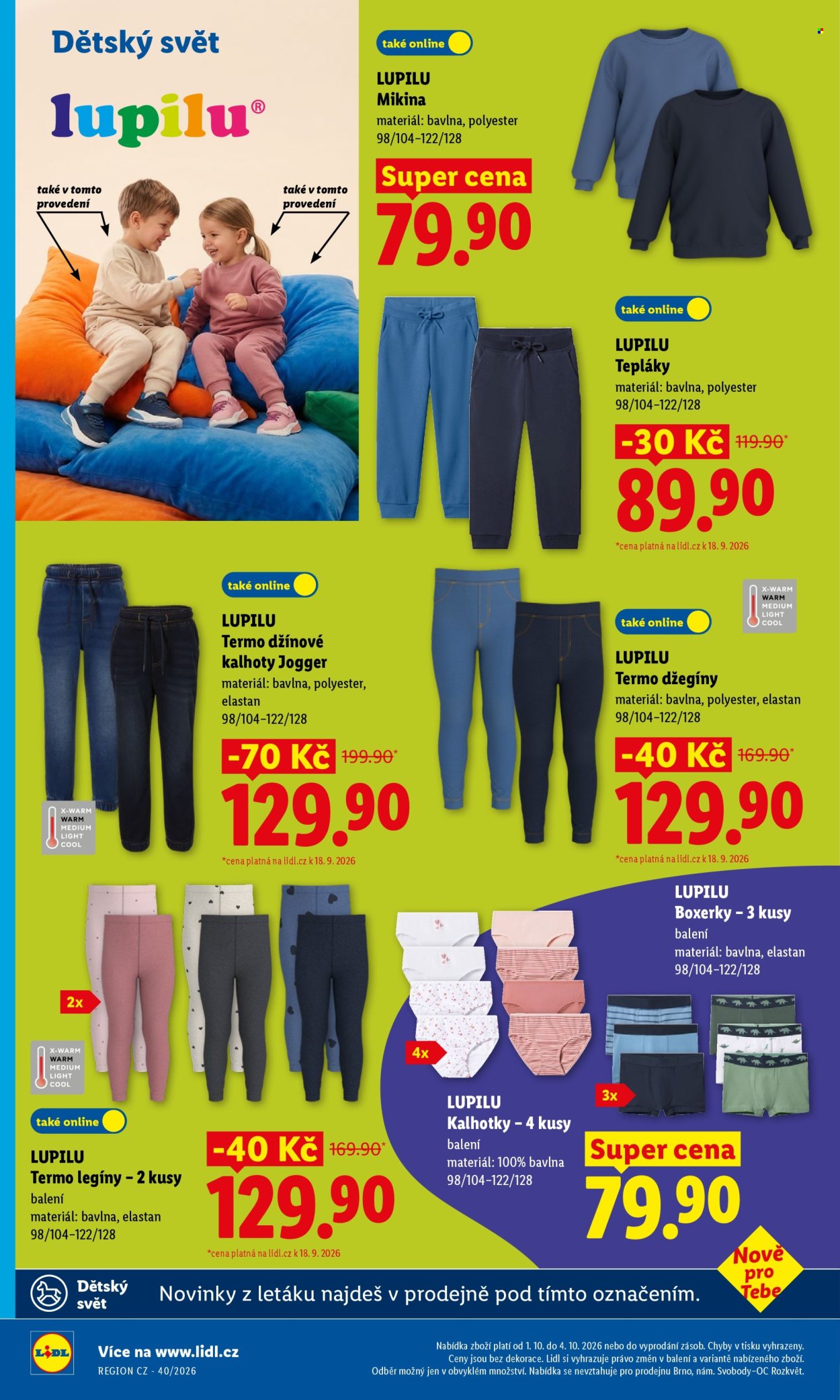 Leták Lidl - 1. 10. 2026 - 4. 10. 2026. Strana 46