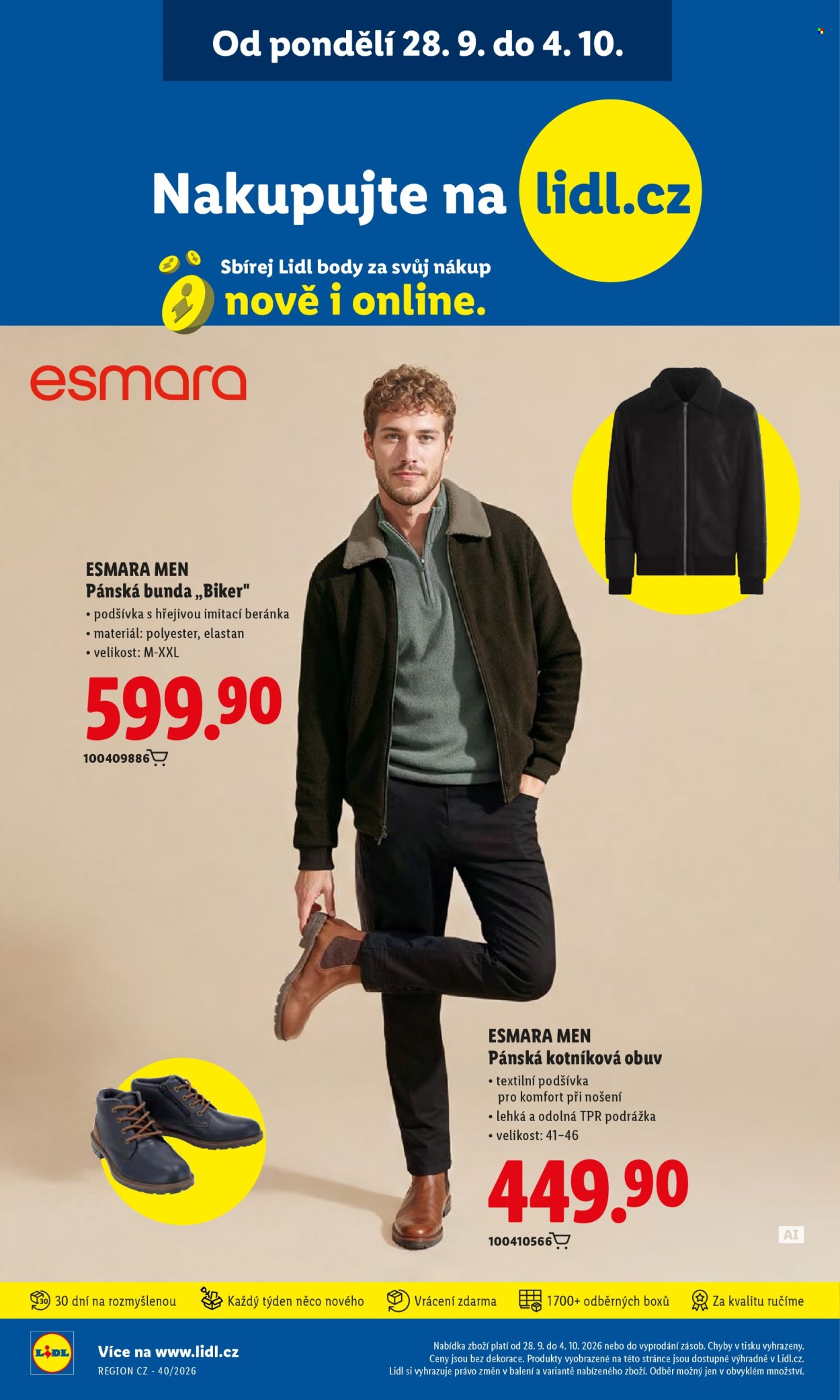 Leták Lidl - 29. 9. 2026 - 4. 10. 2026. Strana 10