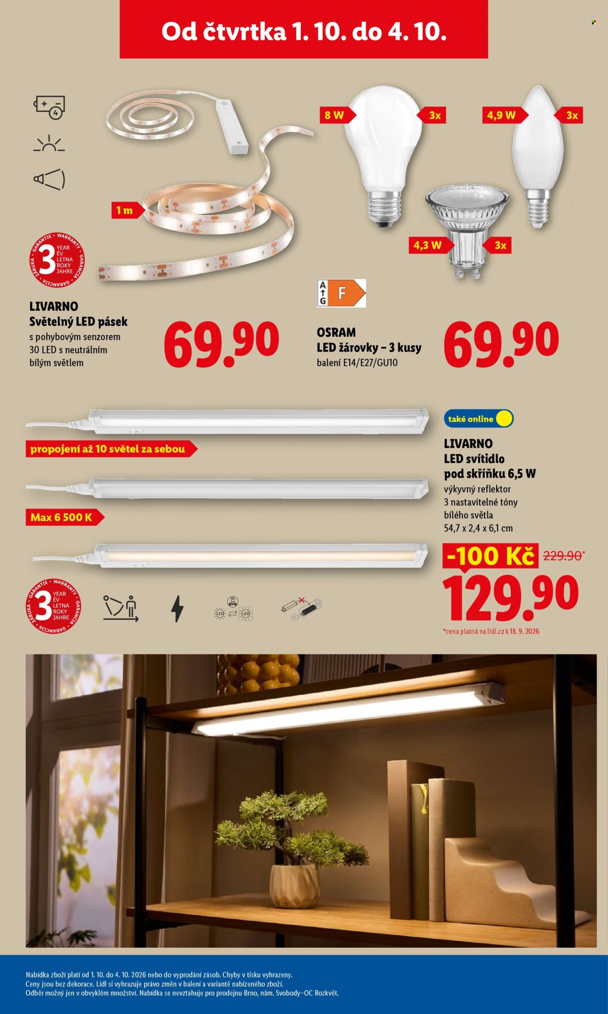 Leták Lidl - 29. 9. 2026 - 4. 10. 2026. Strana 25