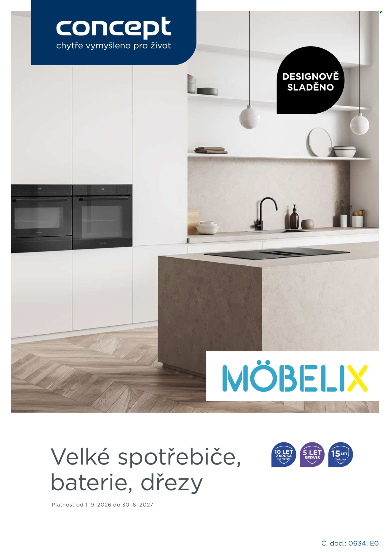 Leták MÖBELIX - 1. 9. 2026 - 30. 6. 2027. Strana 1