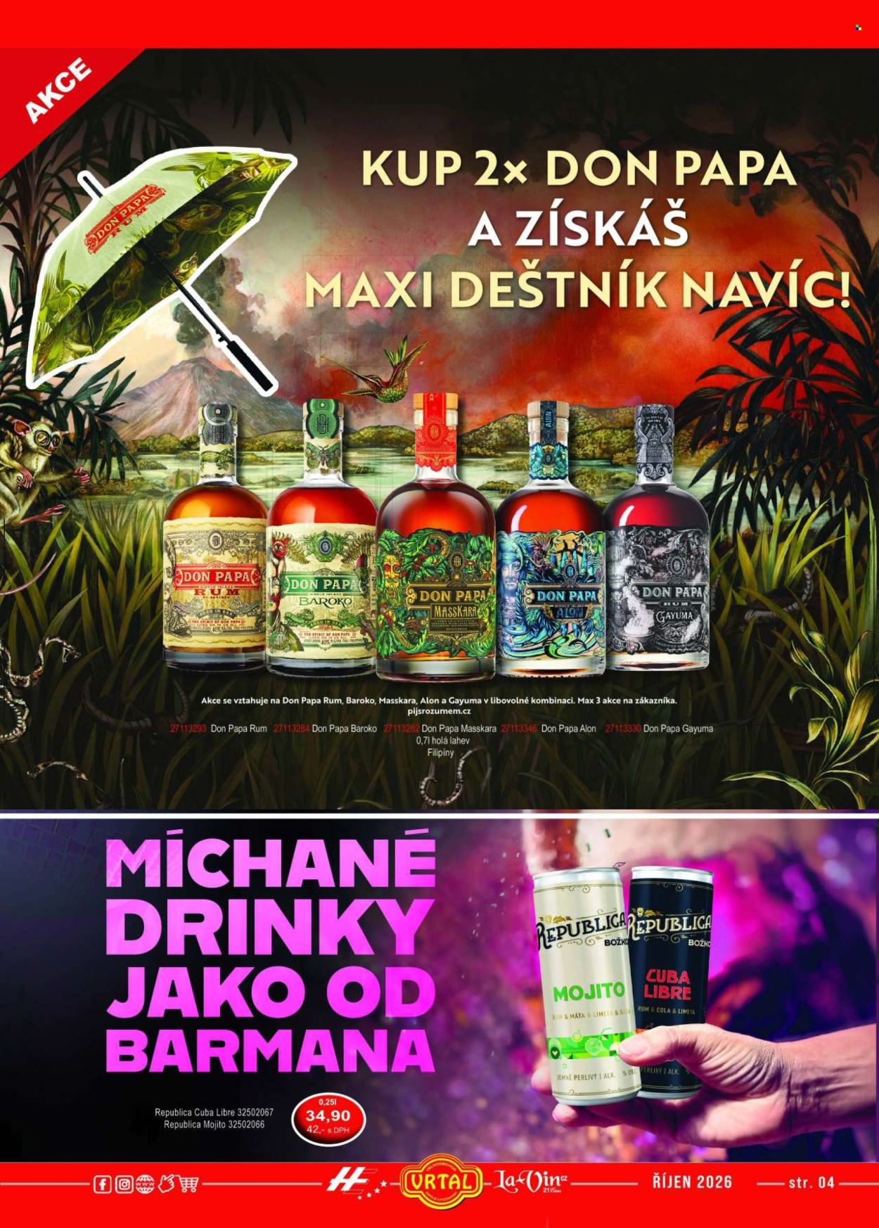 Leták Vrtal - 1. 10. 2026 - 31. 10. 2026. Strana 4