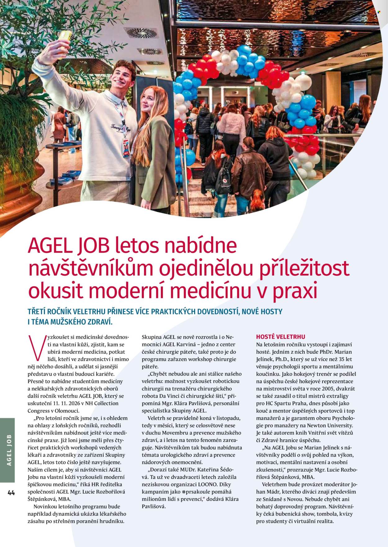 Leták AGEL lékárna - 1. 10. 2026 - 31. 10. 2026. Strana 44