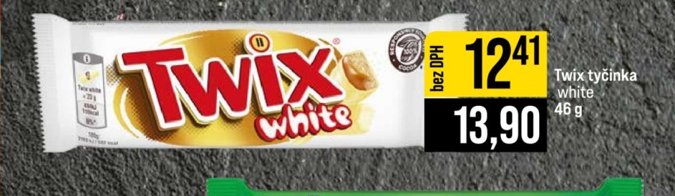 Twix tyčinka white