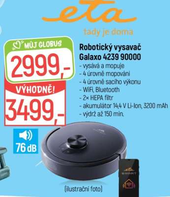 Robotický vysavač Galaxo 4239 90000