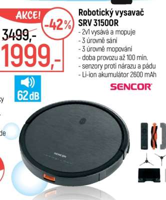 Robotický vysavač SRV 31500R