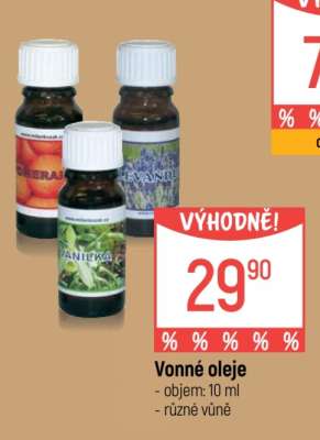 Vonné oleje