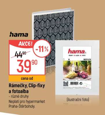 Rámečky, Clip-fixy a fotoalba
