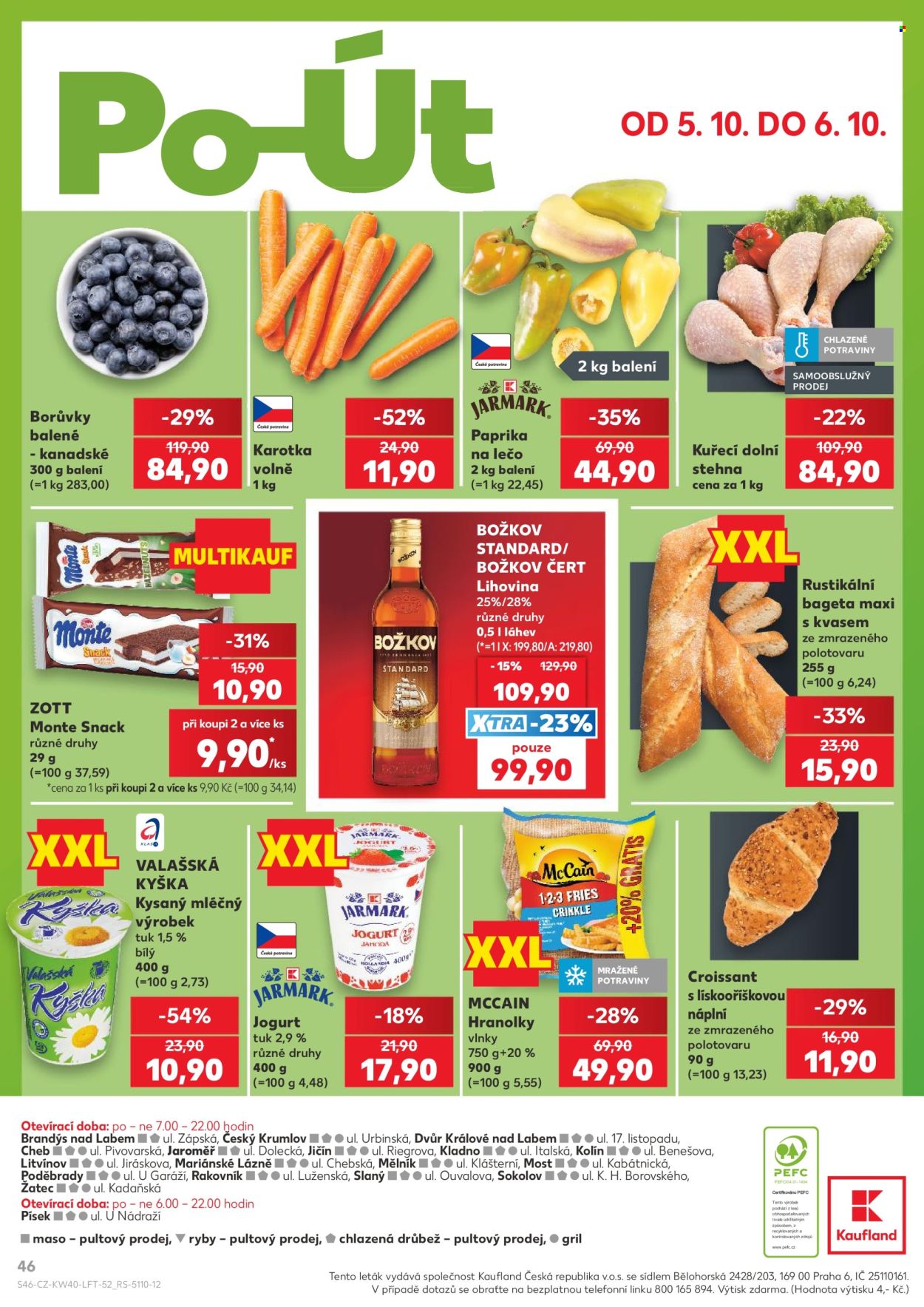 Leták Kaufland - 30. 9. 2026 - 6. 10. 2026. Strana 46