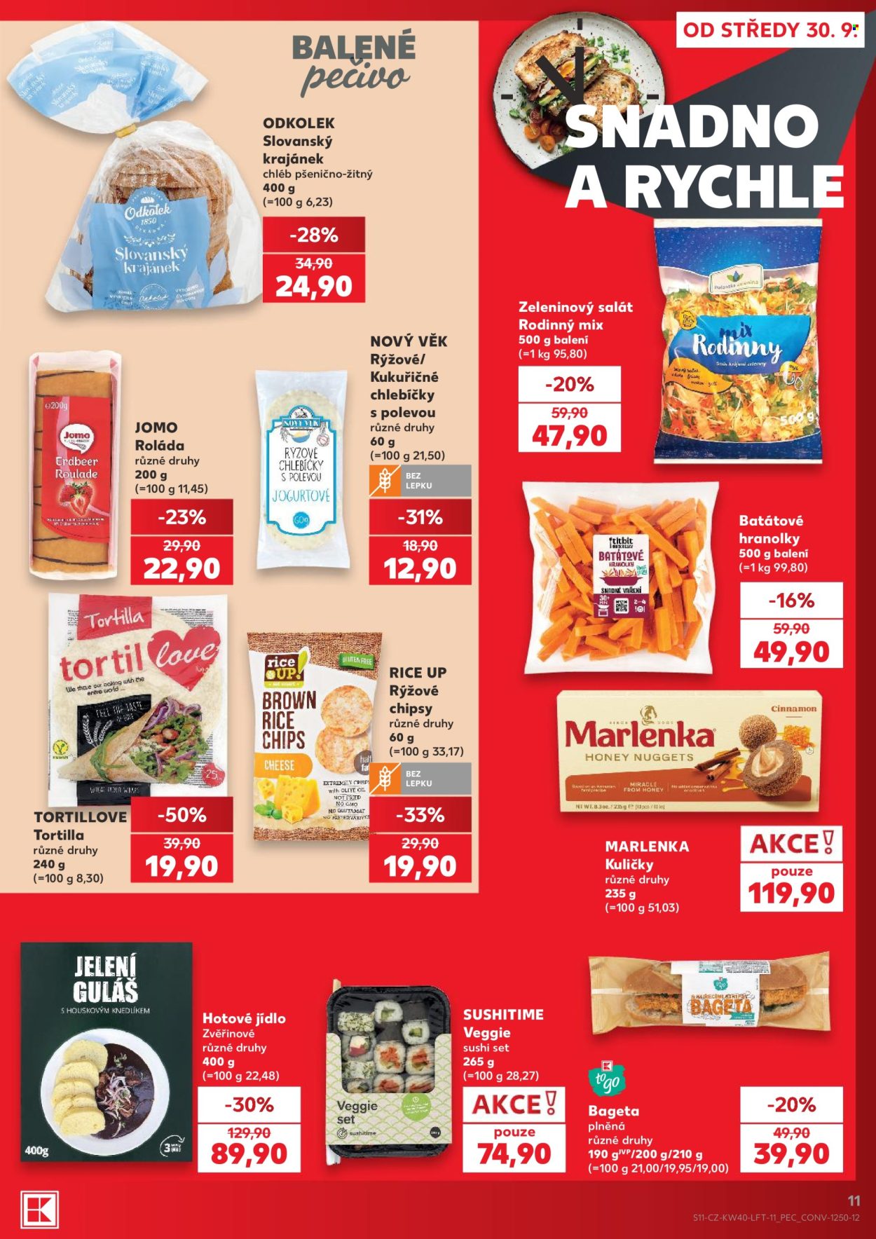 Leták Kaufland - 30. 9. 2026 - 6. 10. 2026. Strana 11