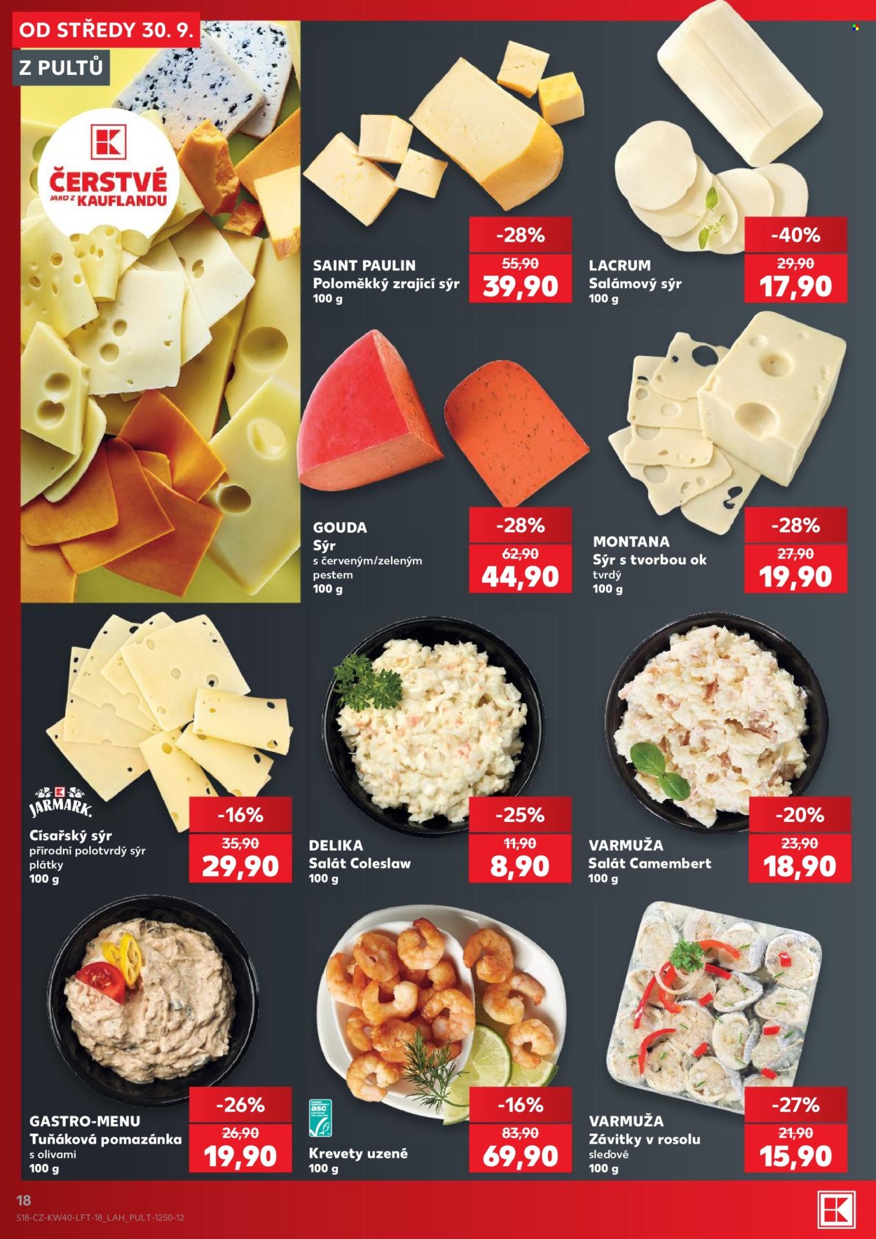 Leták Kaufland - 30. 9. 2026 - 6. 10. 2026. Strana 18