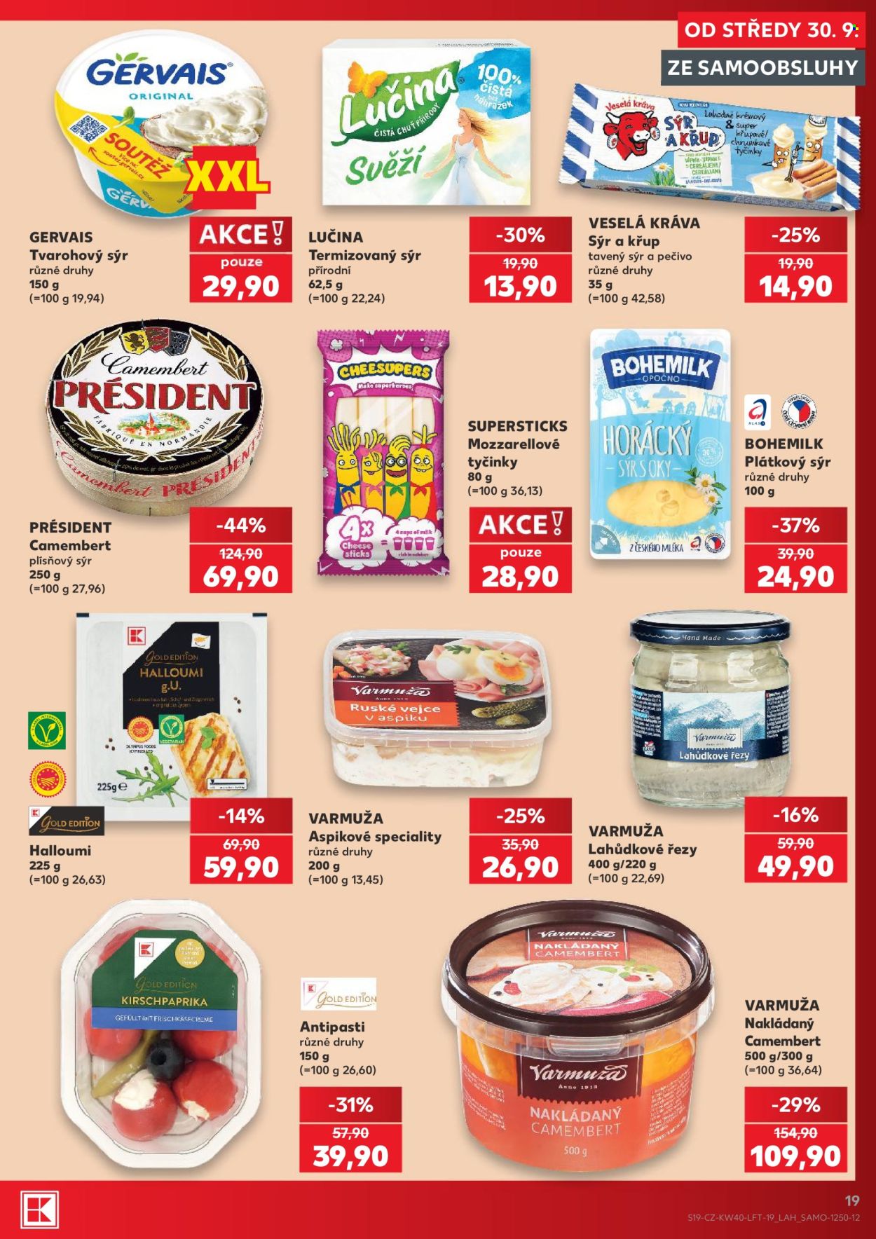 Leták Kaufland - 30. 9. 2026 - 6. 10. 2026. Strana 19