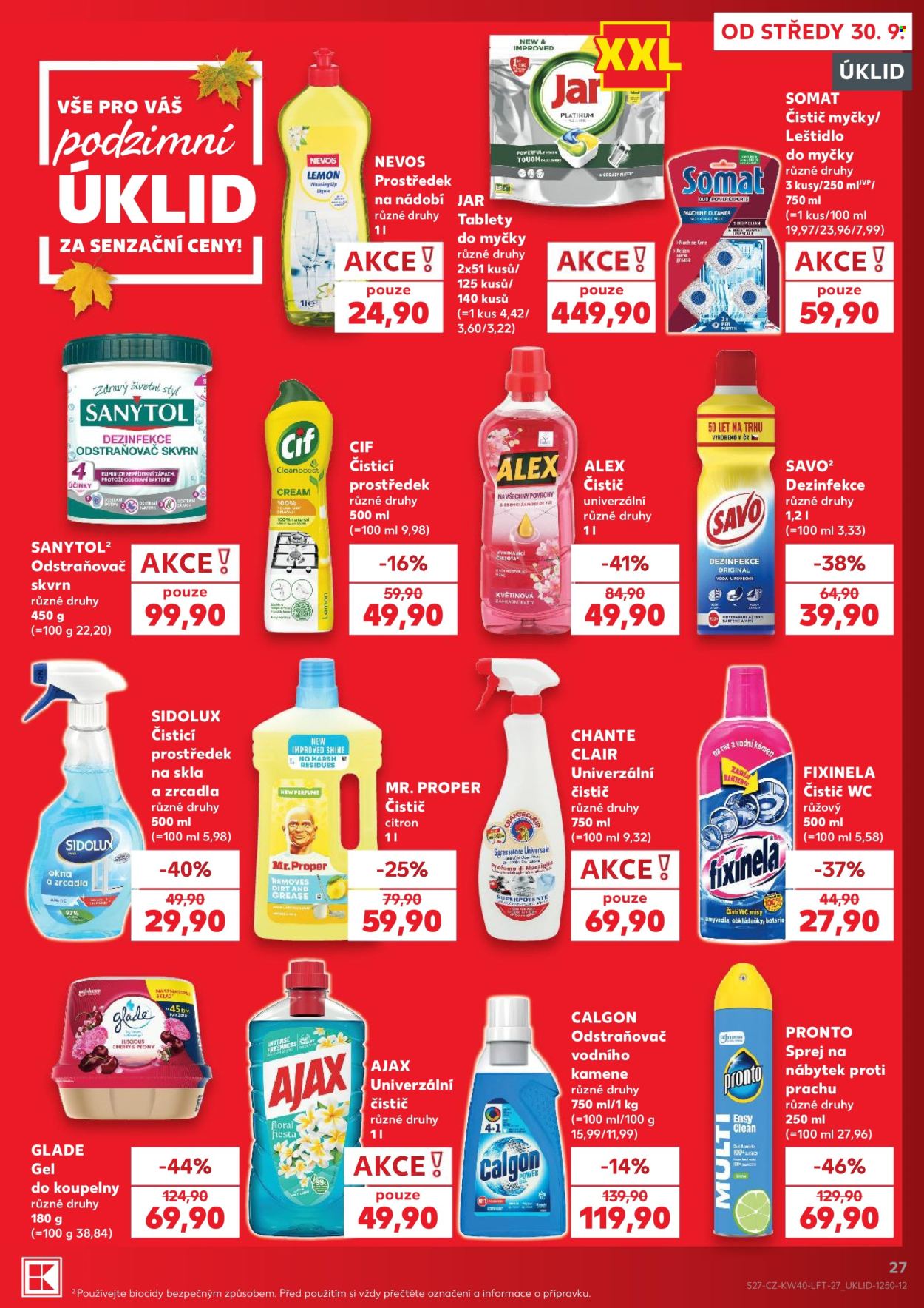 Leták Kaufland - 30. 9. 2026 - 6. 10. 2026. Strana 27