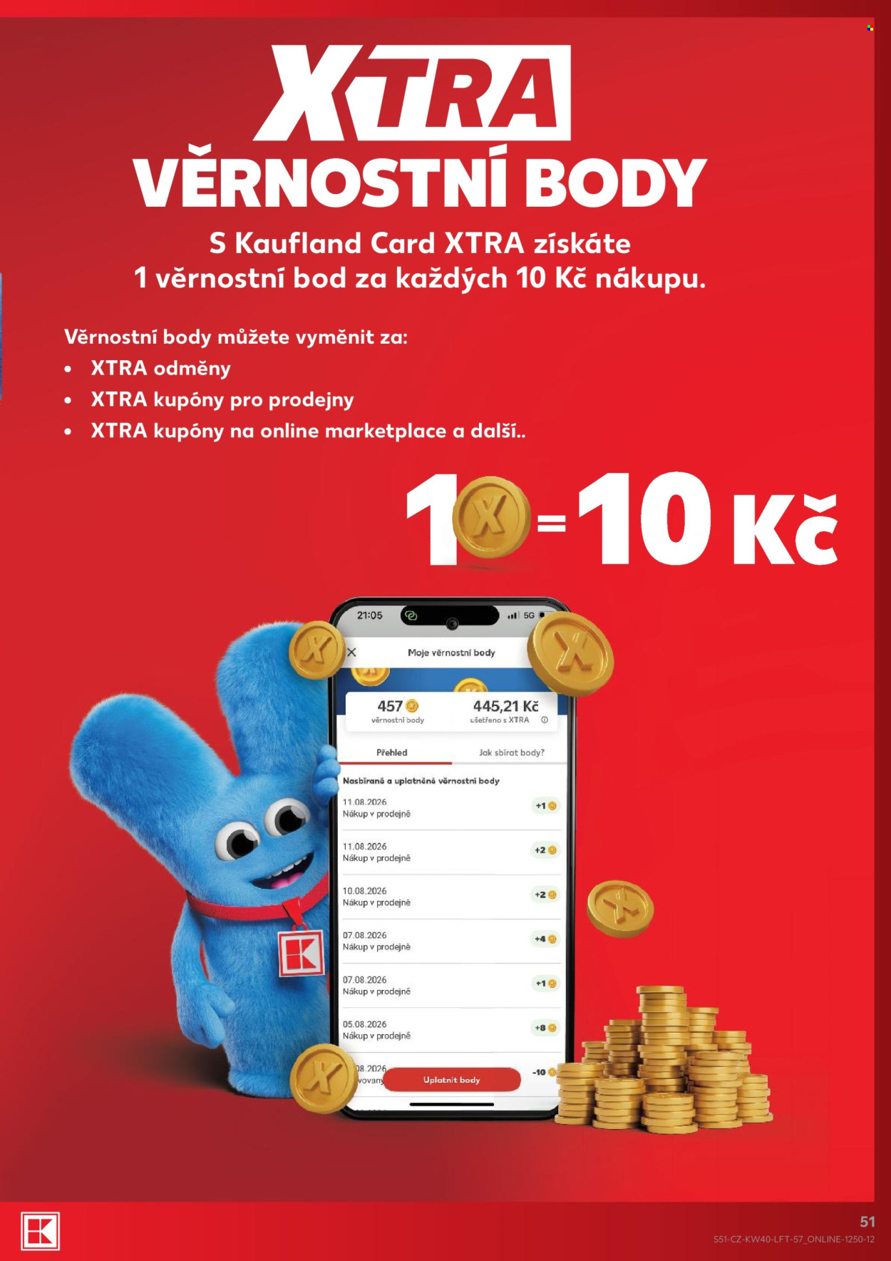 Leták Kaufland - 30. 9. 2026 - 6. 10. 2026. Strana 51
