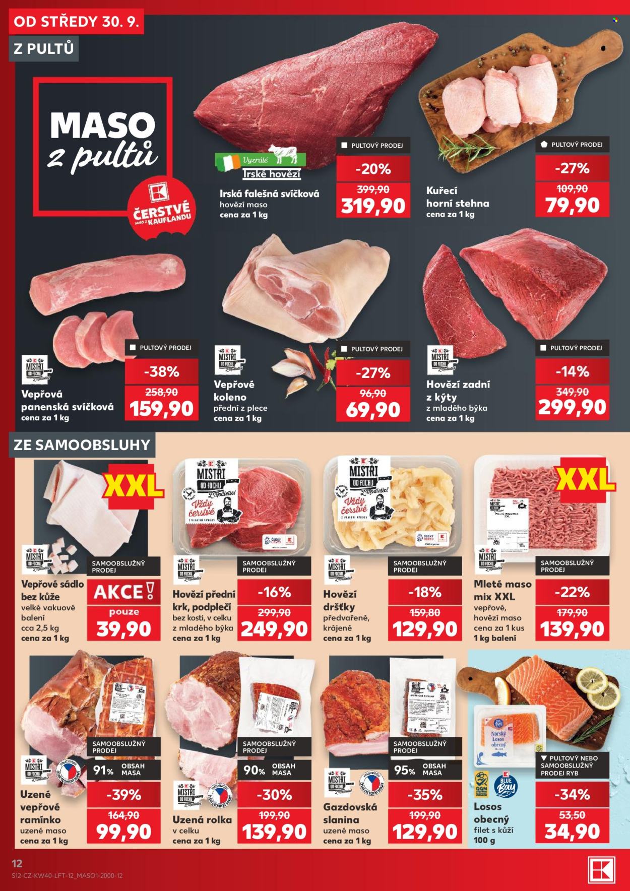 Leták Kaufland - 30. 9. 2026 - 6. 10. 2026. Strana 12