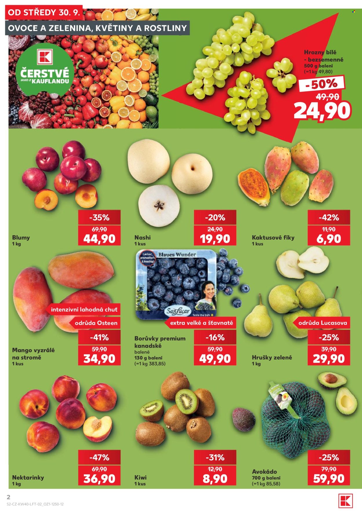 Leták Kaufland - 30. 9. 2026 - 6. 10. 2026. Strana 2