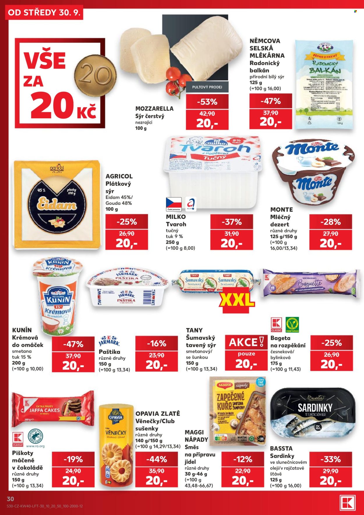 Leták Kaufland - 30. 9. 2026 - 6. 10. 2026. Strana 30
