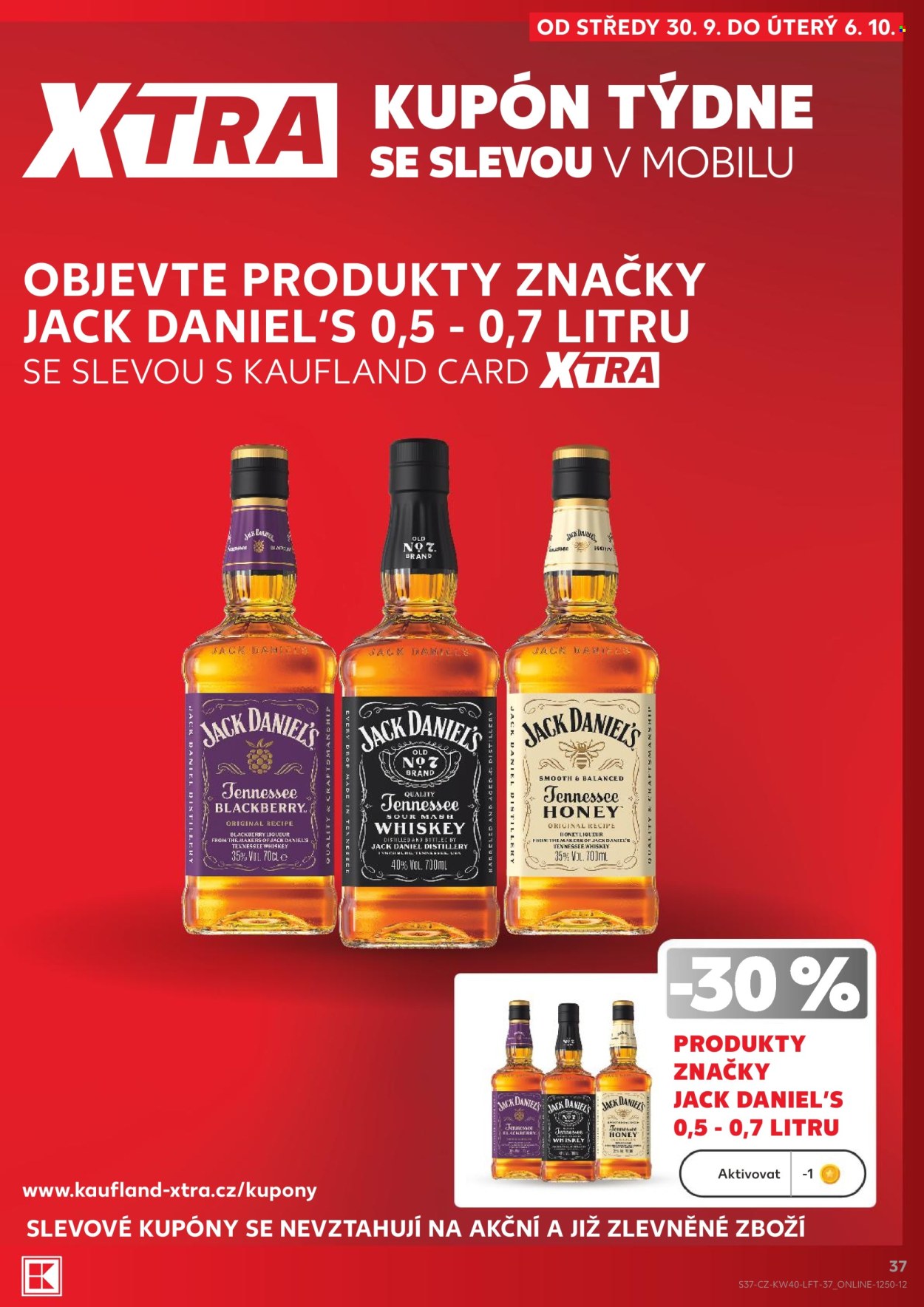 Leták Kaufland - 30. 9. 2026 - 6. 10. 2026. Strana 37