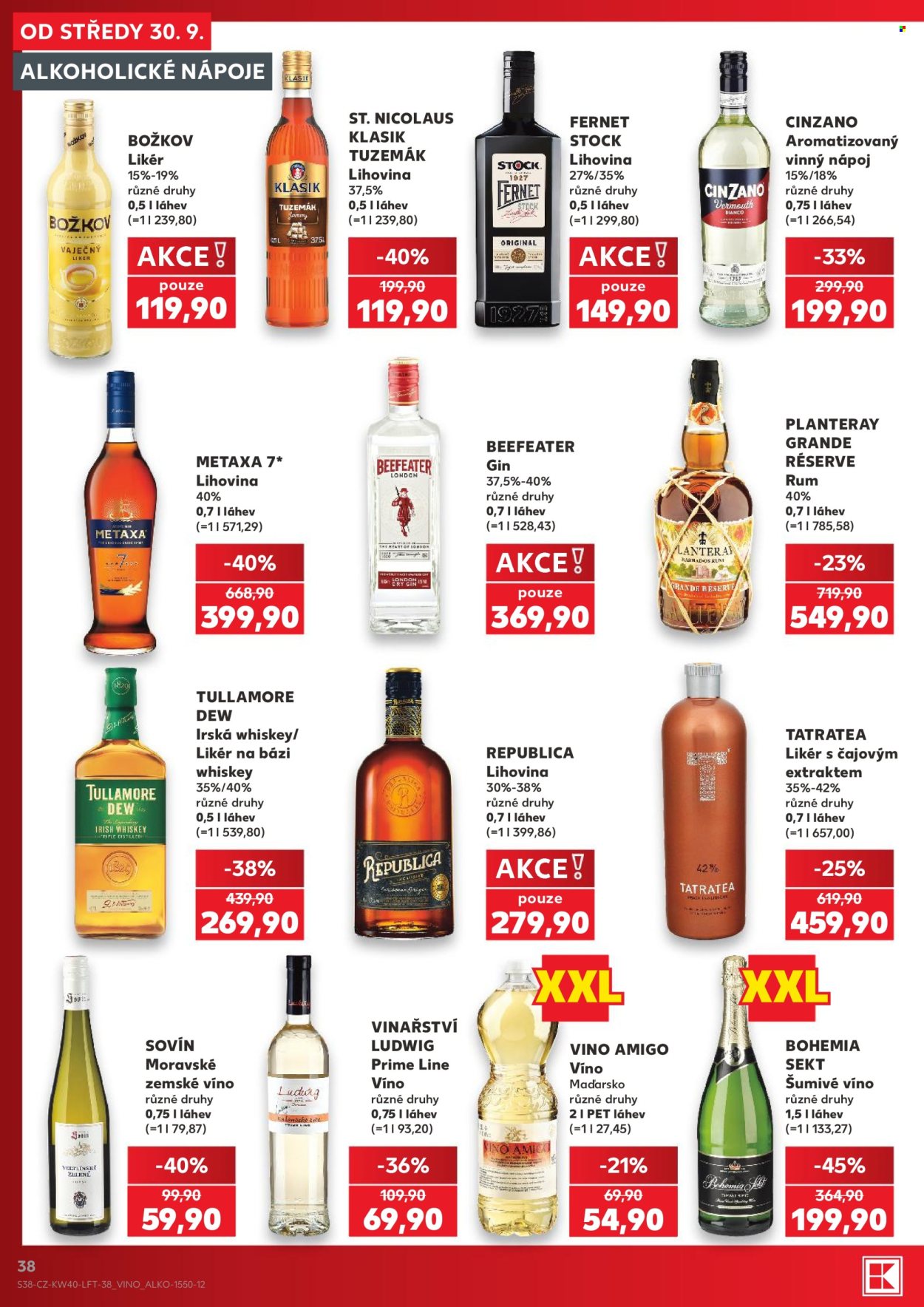 Leták Kaufland - 30. 9. 2026 - 6. 10. 2026. Strana 38