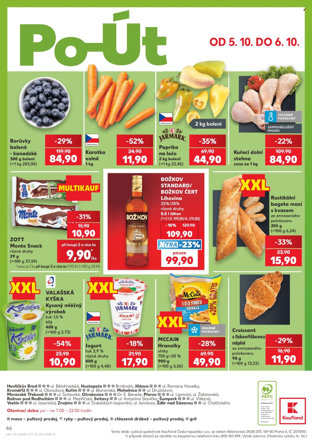 Leták Kaufland - 30. 9. 2026 - 6. 10. 2026. Strana 46