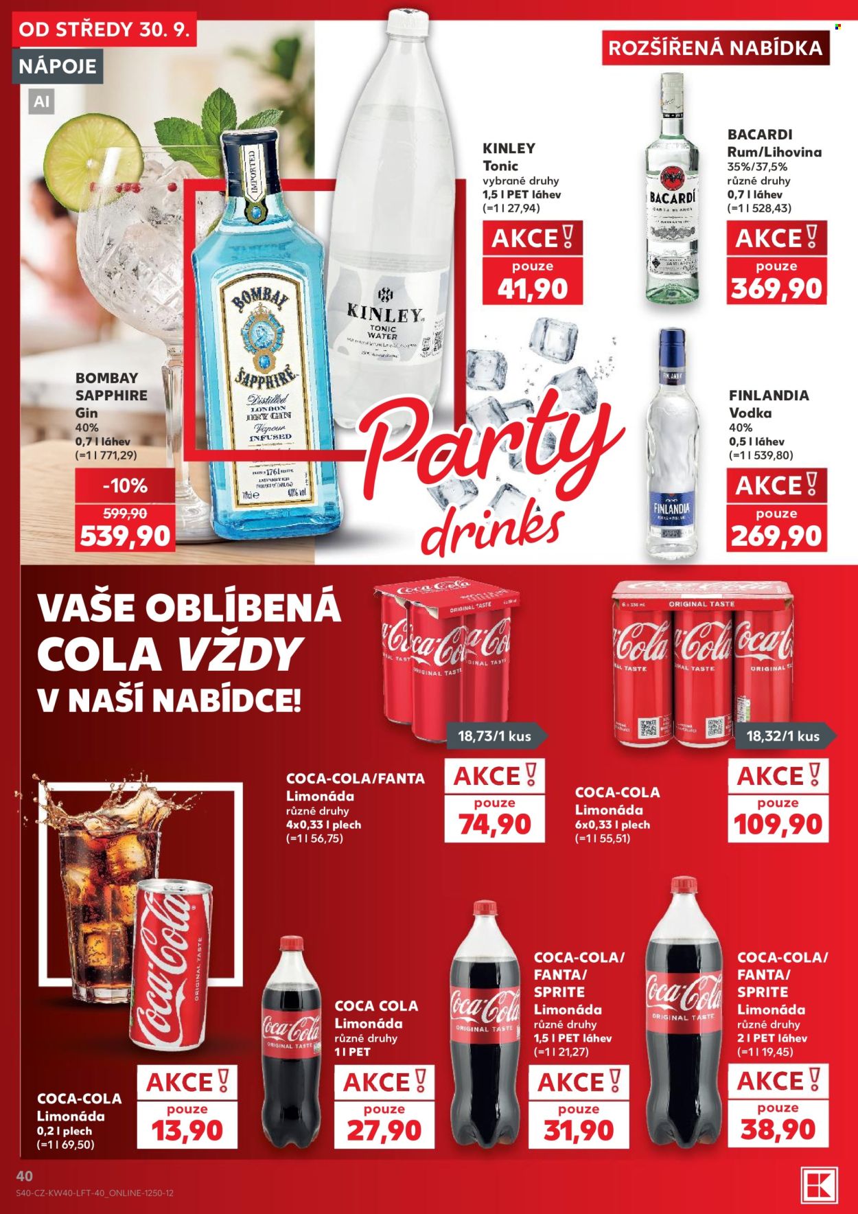 Leták Kaufland - 30. 9. 2026 - 6. 10. 2026. Strana 40