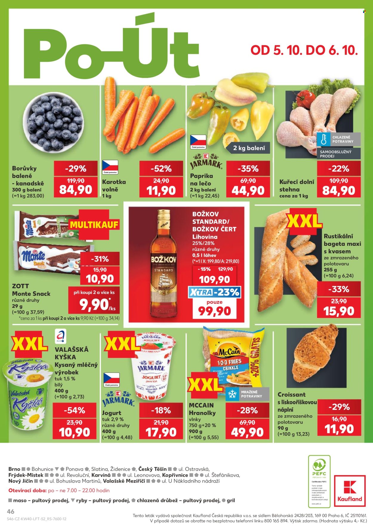 Leták Kaufland - 30. 9. 2026 - 6. 10. 2026. Strana 46