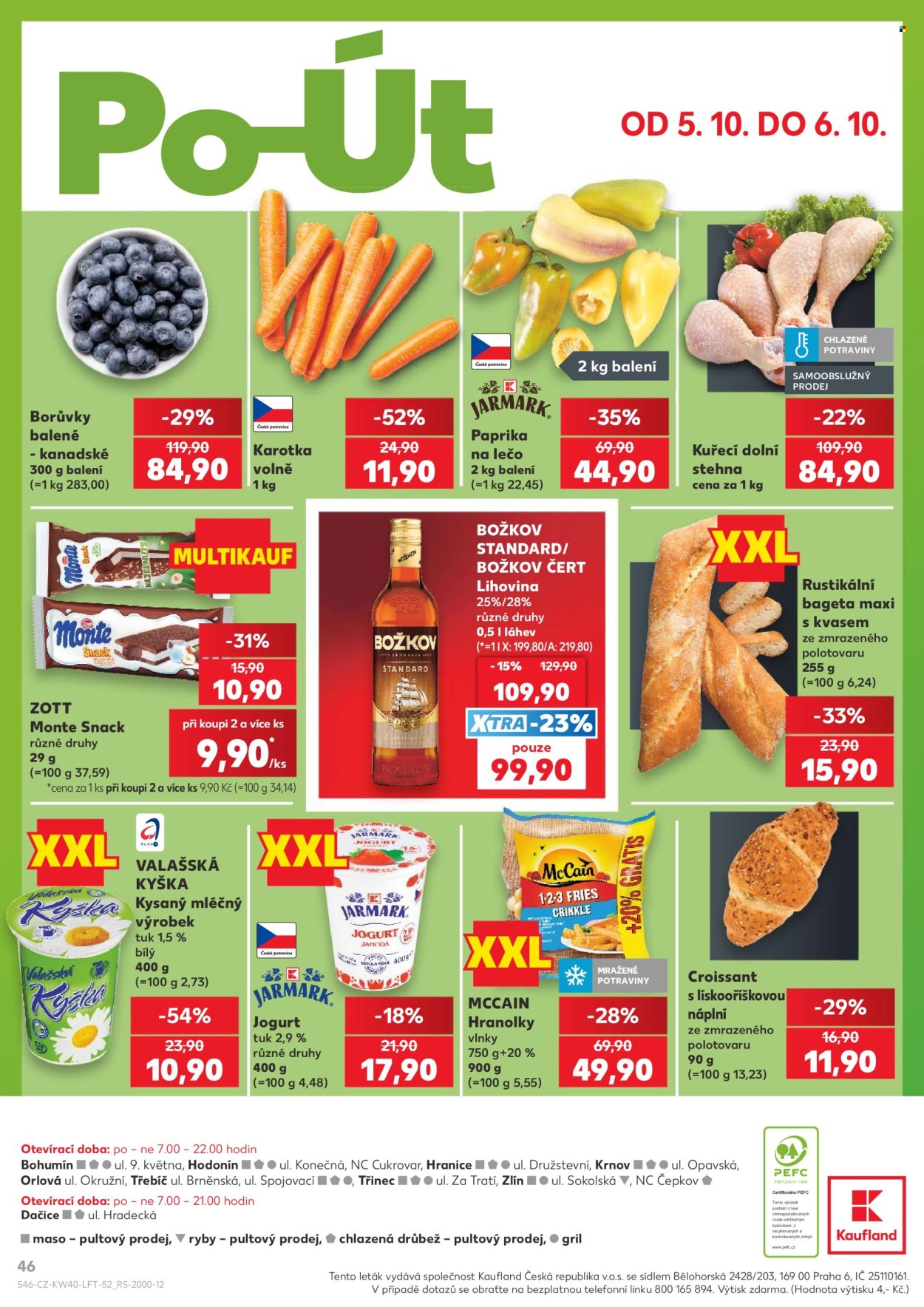 Leták Kaufland - 30. 9. 2026 - 6. 10. 2026. Strana 46