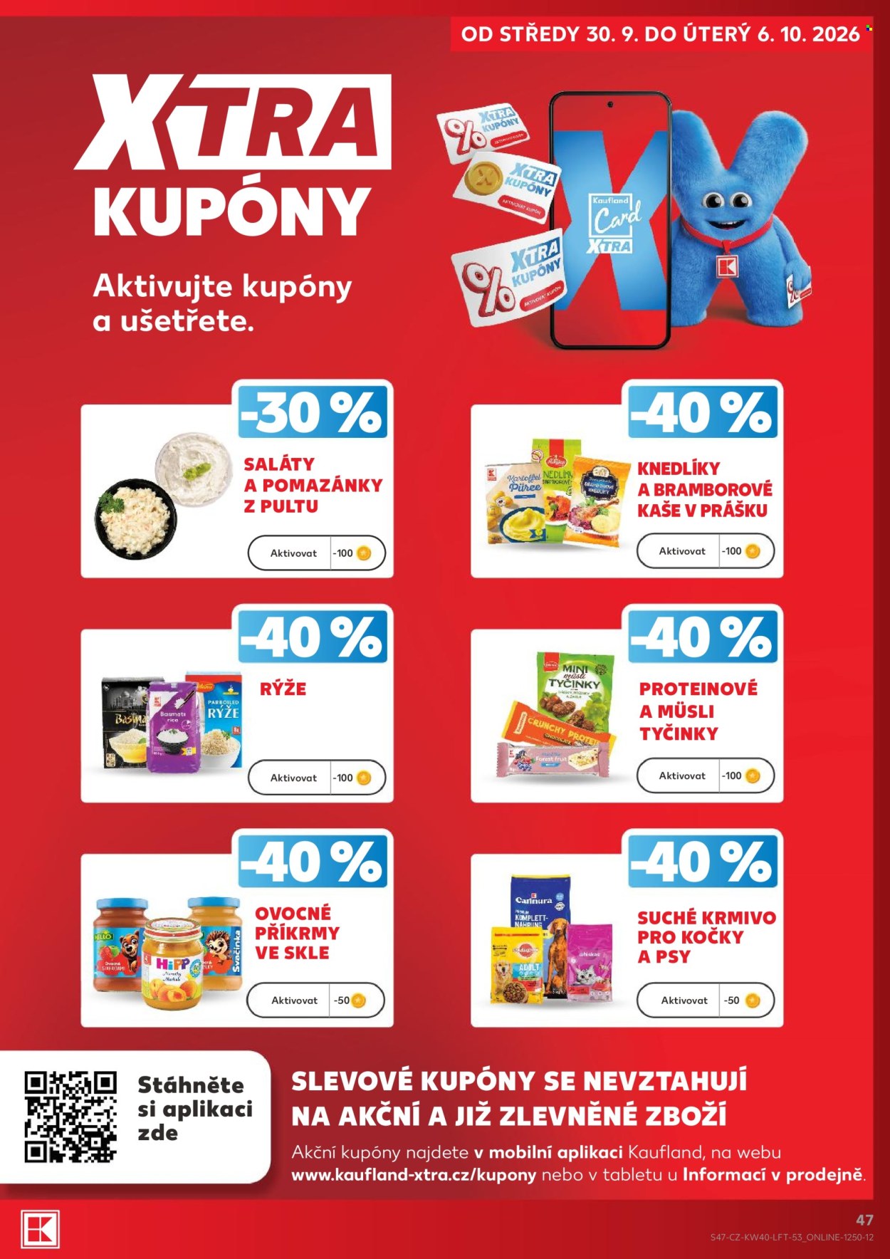 Leták Kaufland - 30. 9. 2026 - 6. 10. 2026. Strana 47