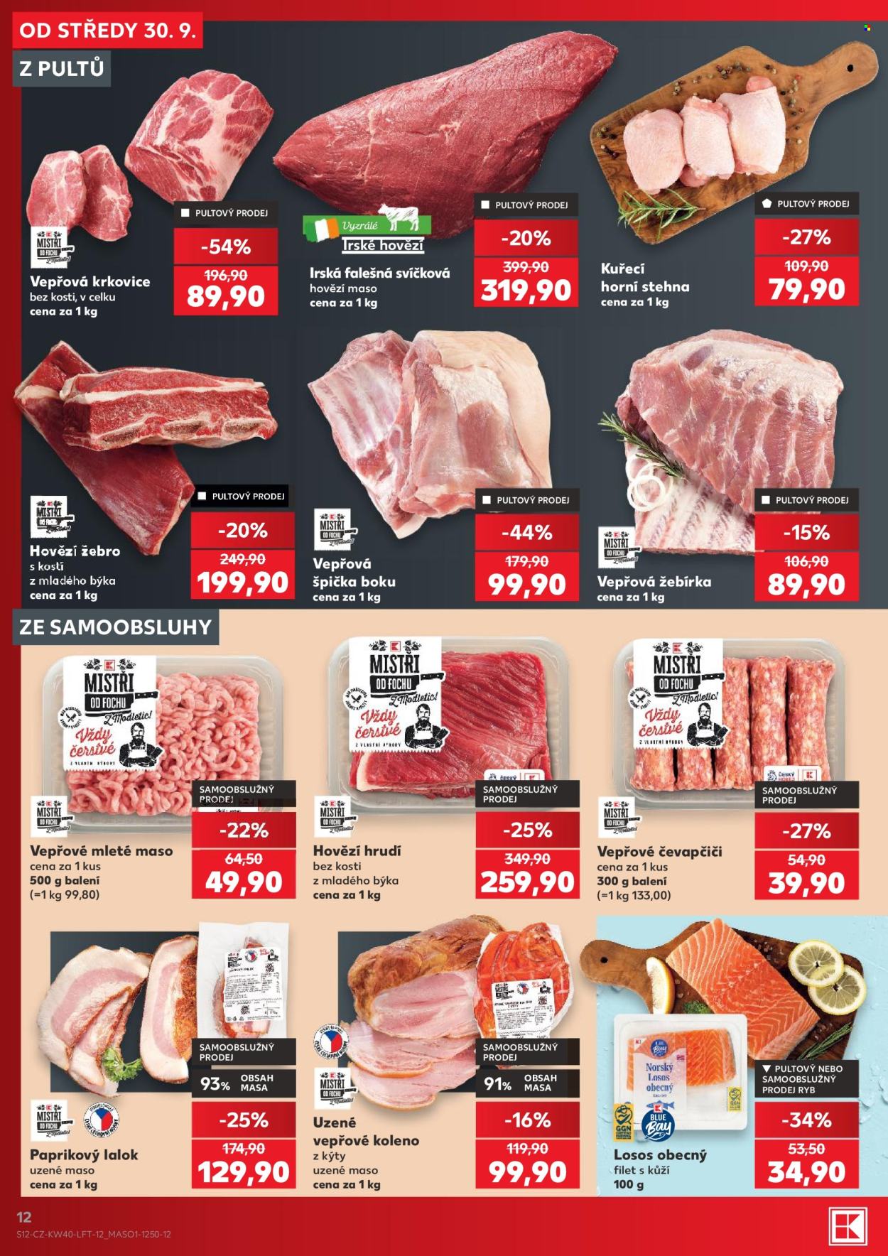Leták Kaufland - 30. 9. 2026 - 6. 10. 2026. Strana 12