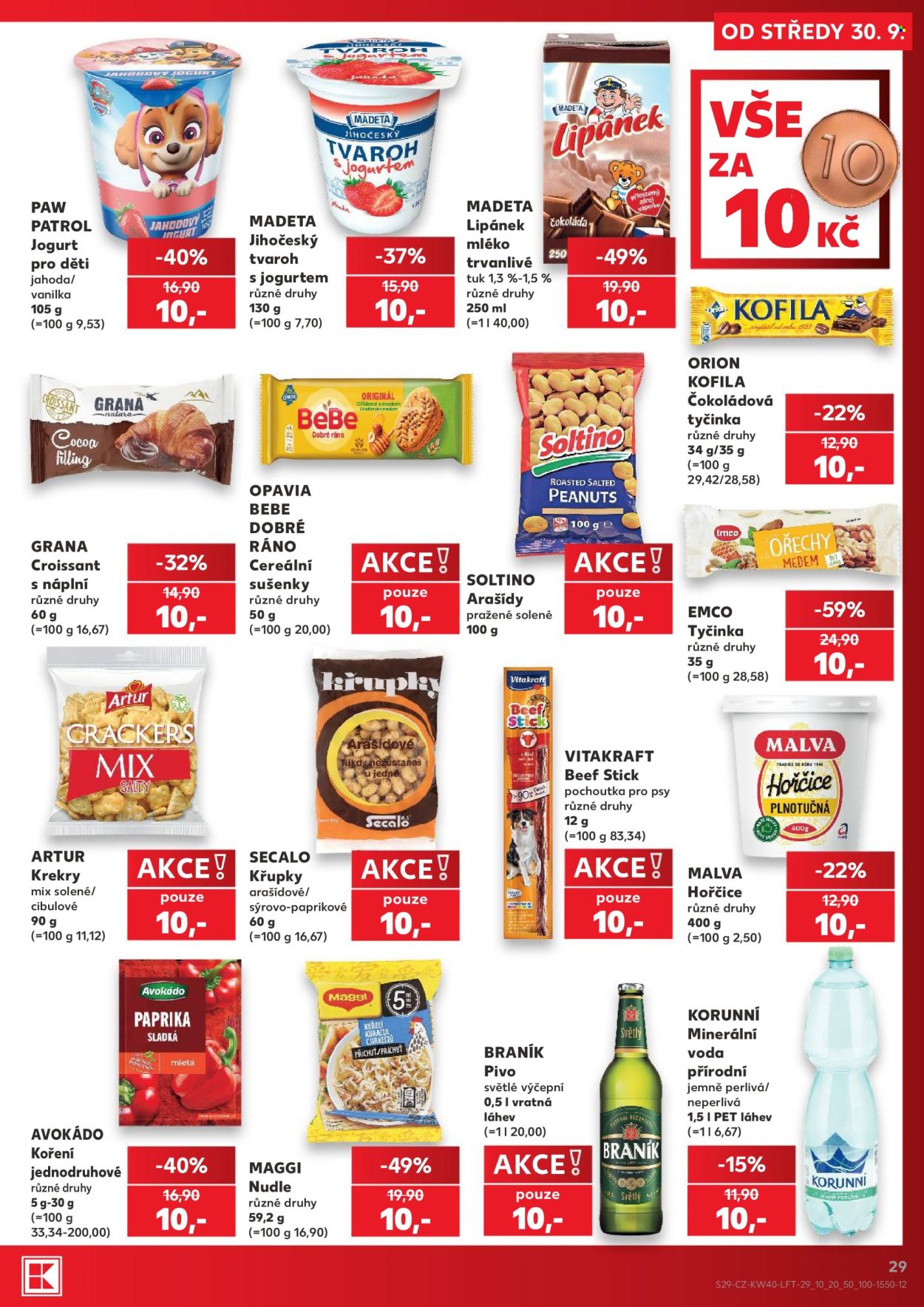 Leták Kaufland - 30. 9. 2026 - 6. 10. 2026. Strana 29