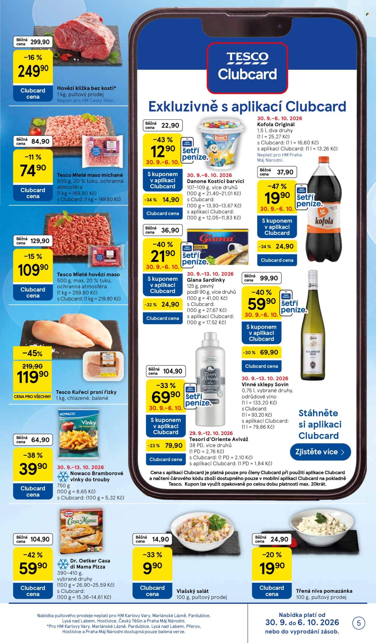 Leták TESCO - 30. 9. 2026 - 6. 10. 2026. Strana 5