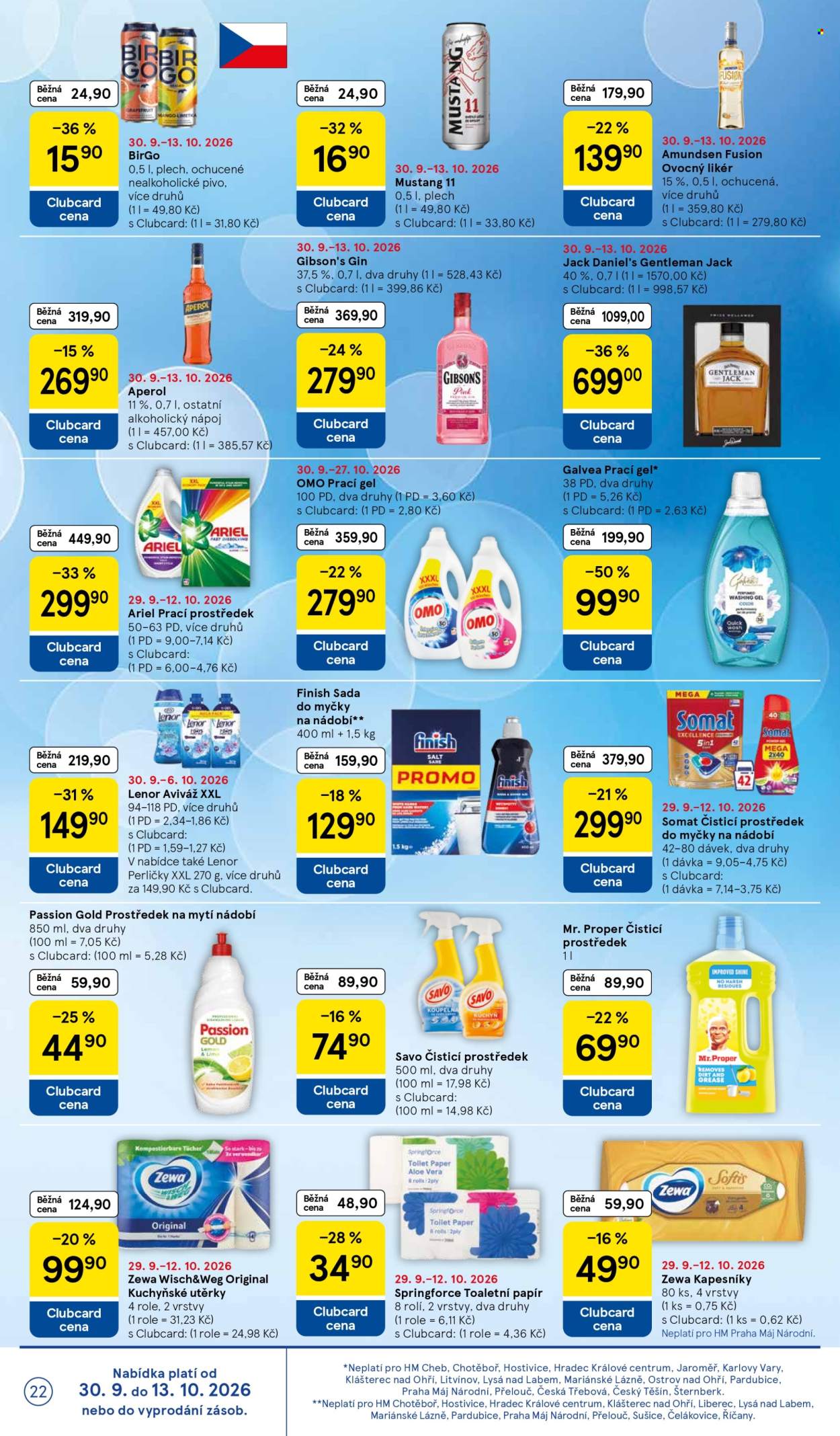 Leták TESCO - 30. 9. 2026 - 6. 10. 2026. Strana 22