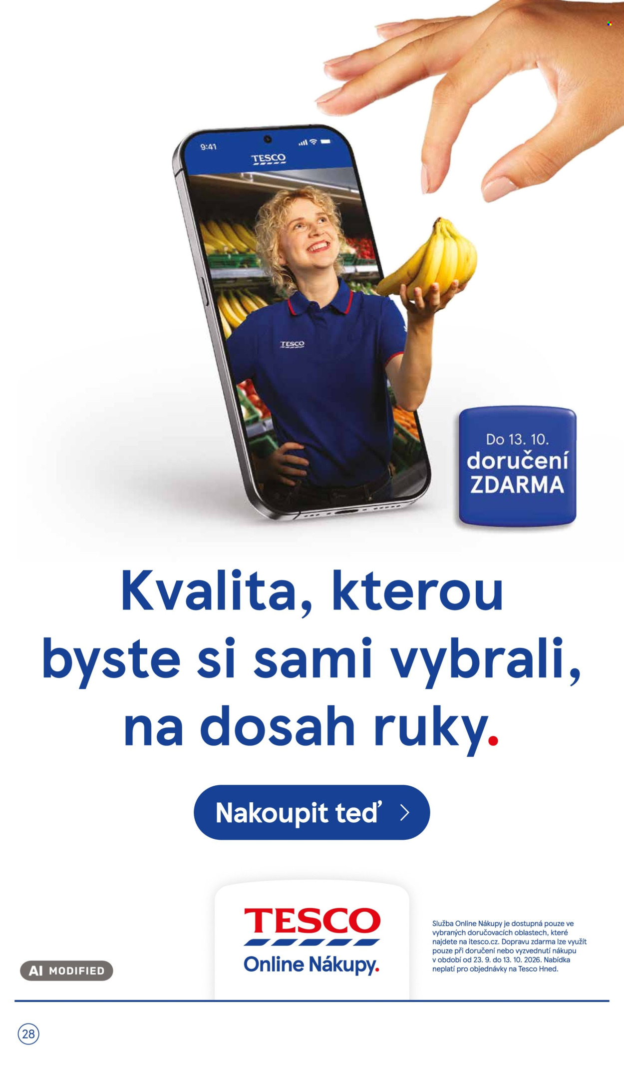 Leták TESCO - 30. 9. 2026 - 6. 10. 2026. Strana 28