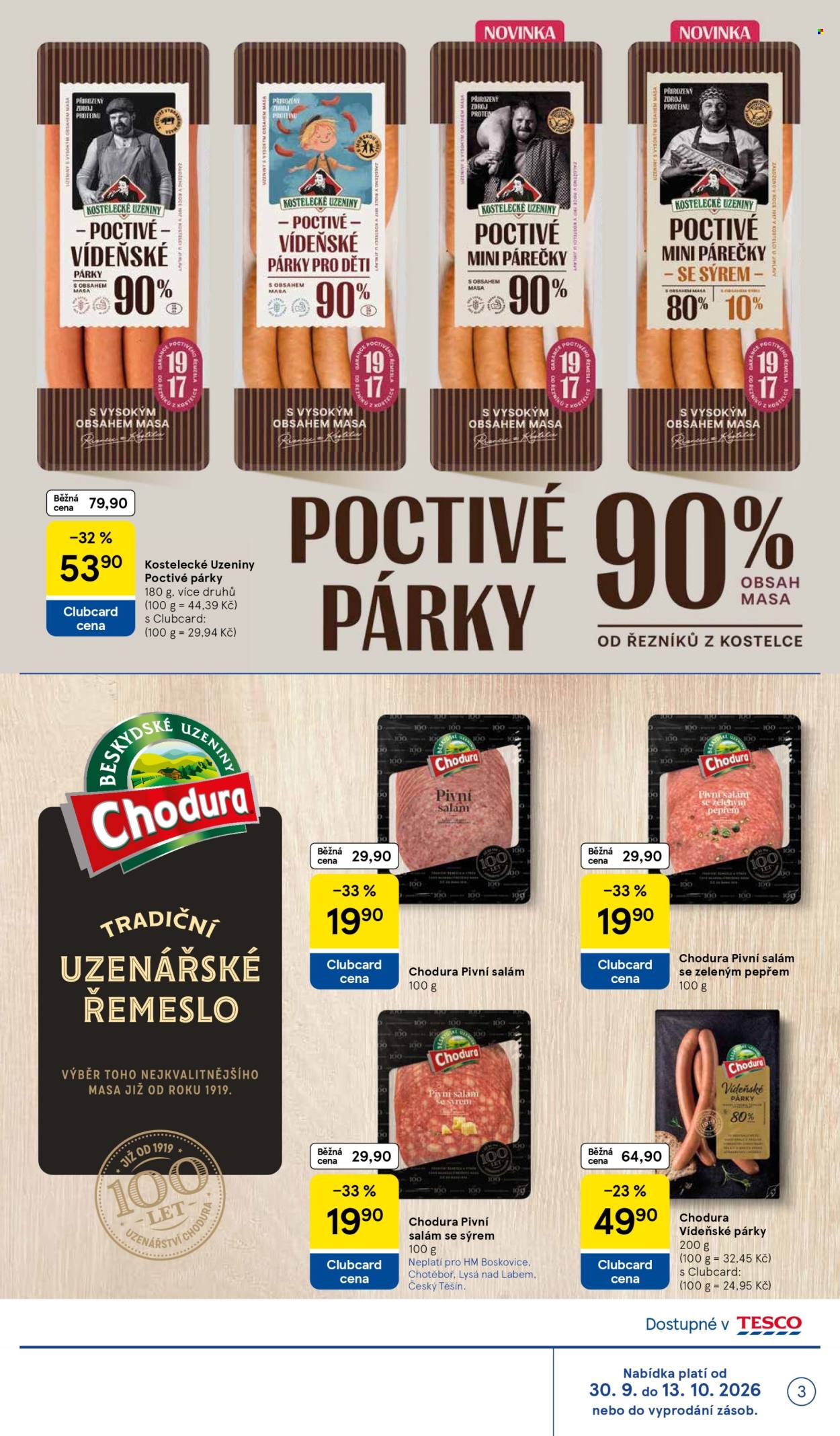Leták TESCO hypermarket - 30. 9. 2026 - 27. 10. 2026. Strana 3