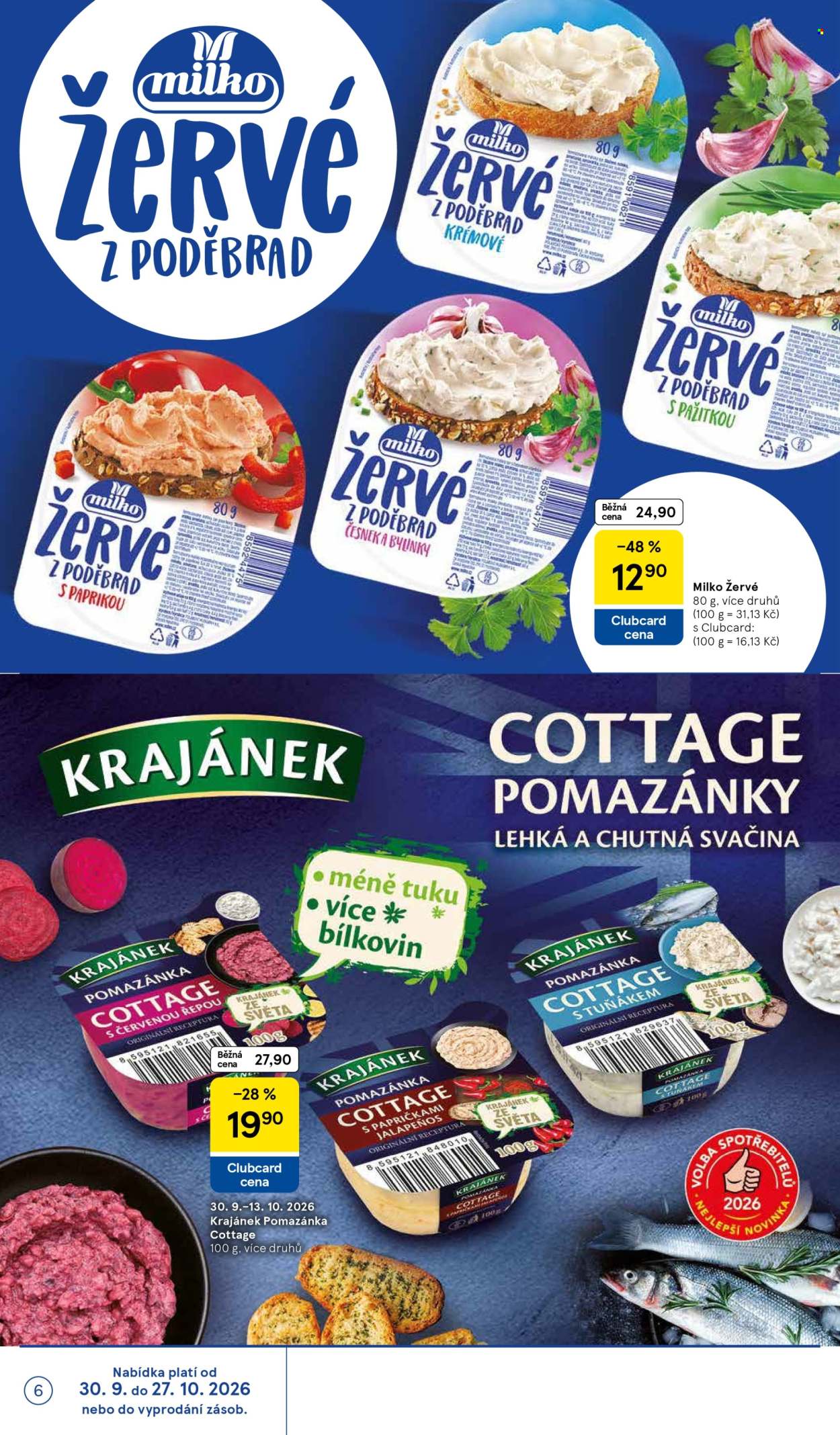Leták TESCO hypermarket - 30. 9. 2026 - 27. 10. 2026. Strana 6