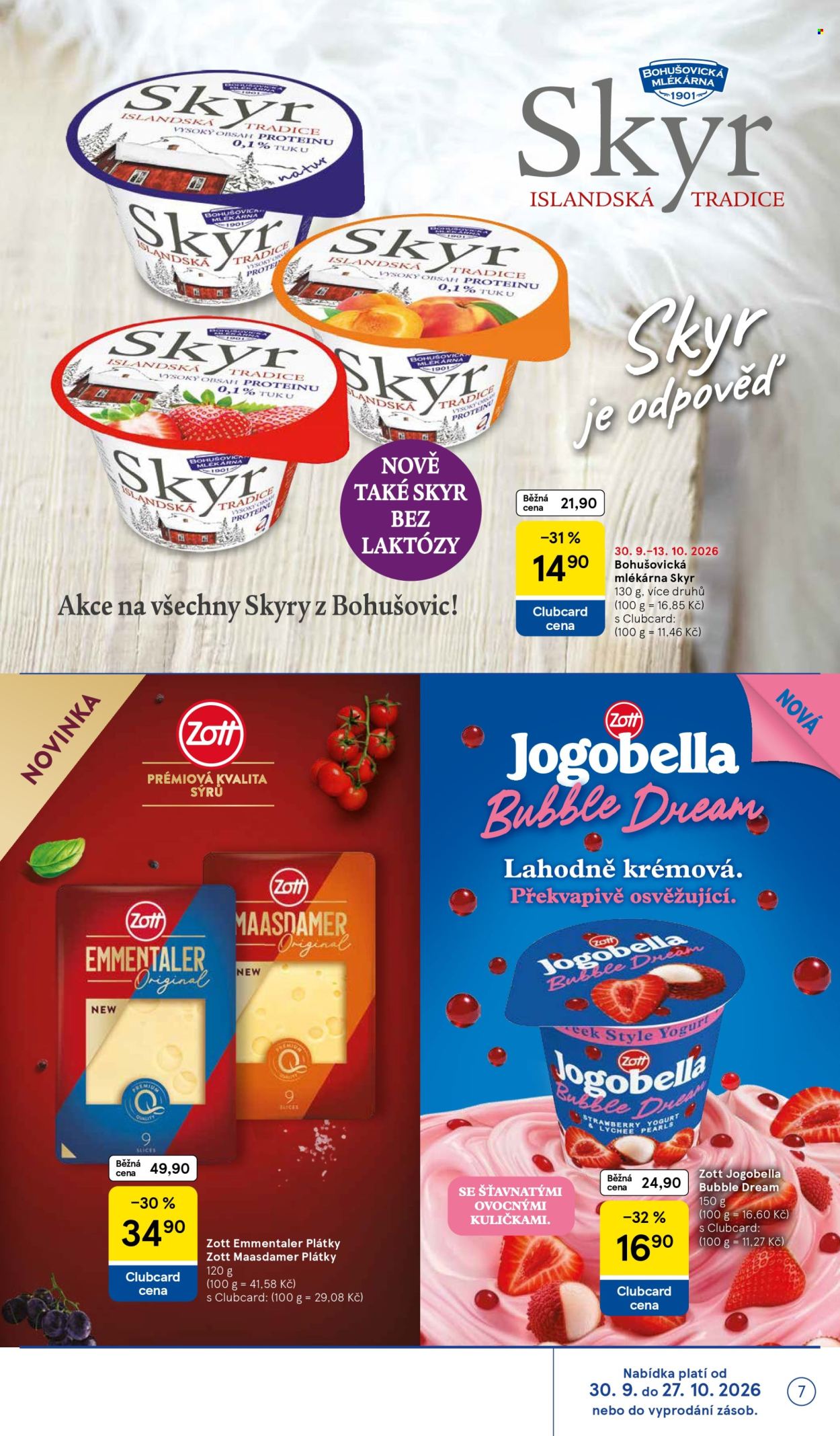 Leták TESCO hypermarket - 30. 9. 2026 - 27. 10. 2026. Strana 7