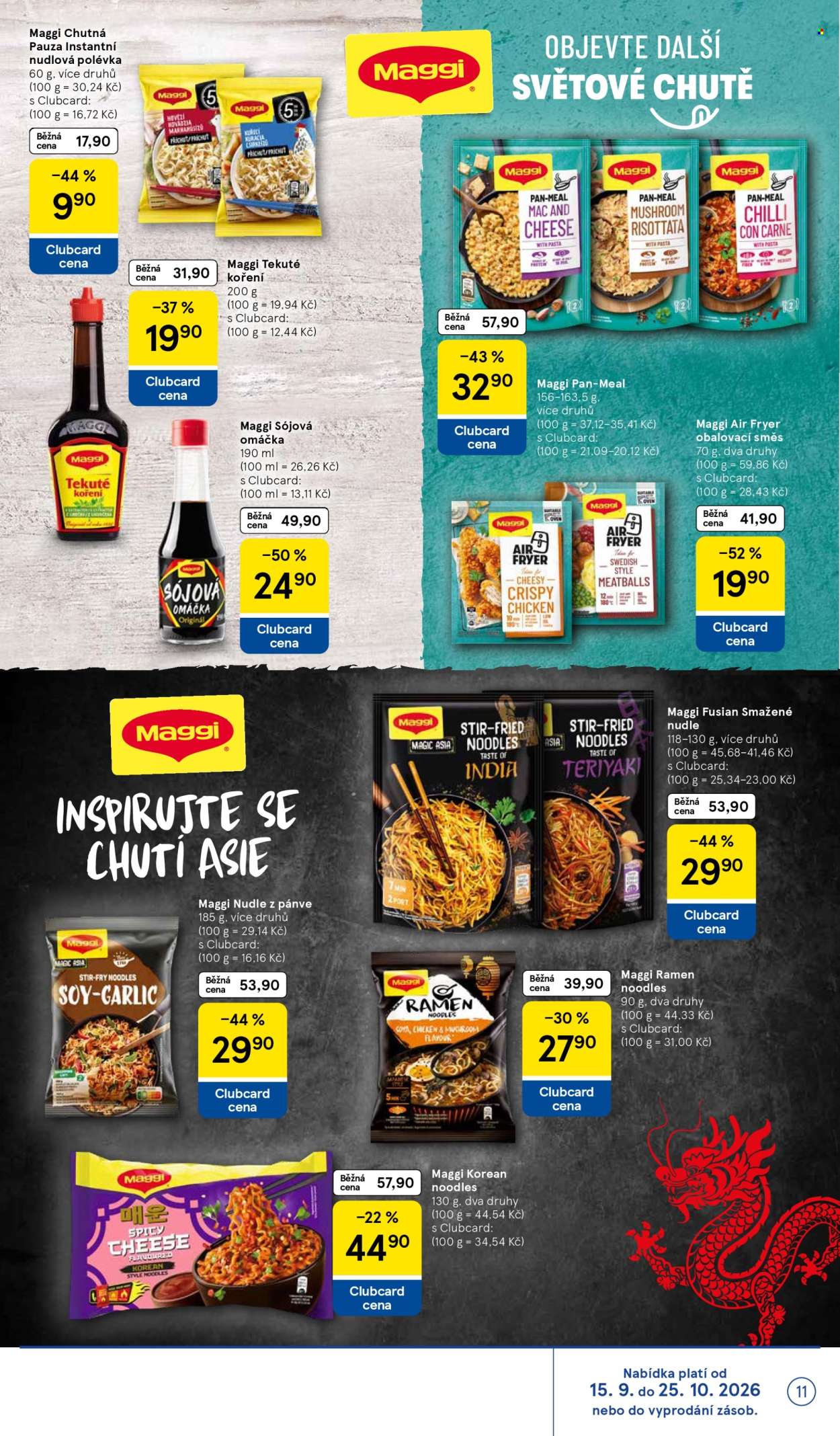 Leták TESCO hypermarket - 30. 9. 2026 - 27. 10. 2026. Strana 11