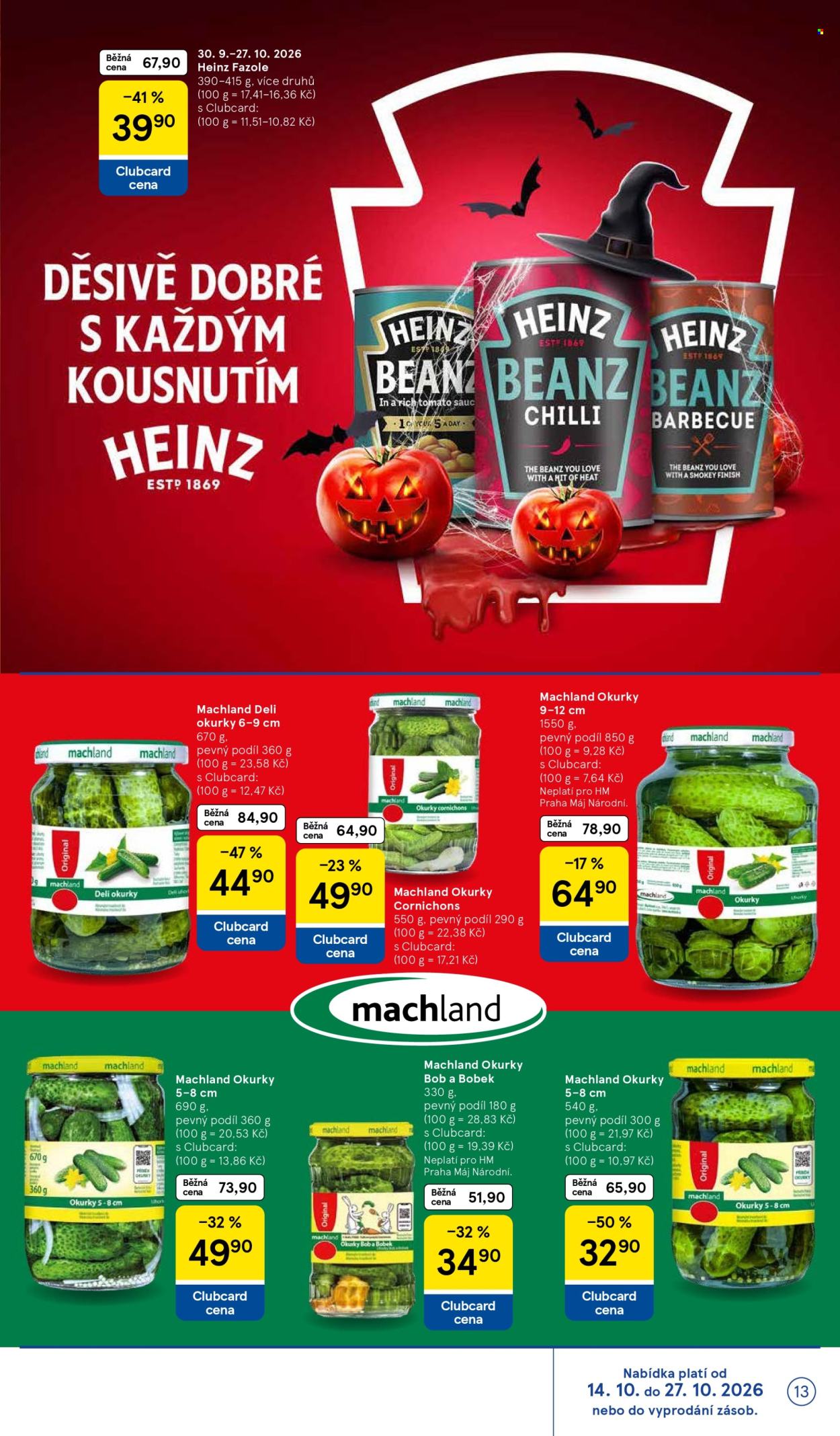 Leták TESCO hypermarket - 30. 9. 2026 - 27. 10. 2026. Strana 13