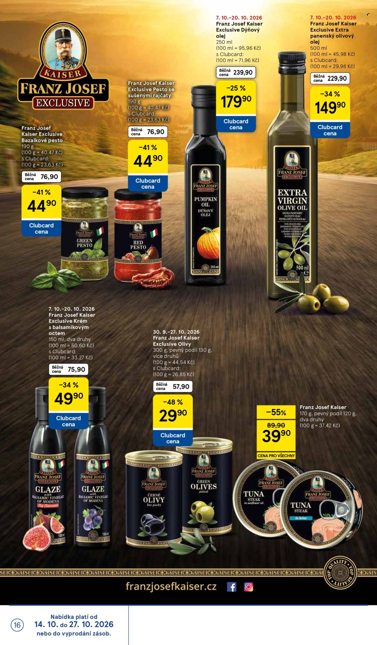 Leták TESCO hypermarket - 30. 9. 2026 - 27. 10. 2026. Strana 16