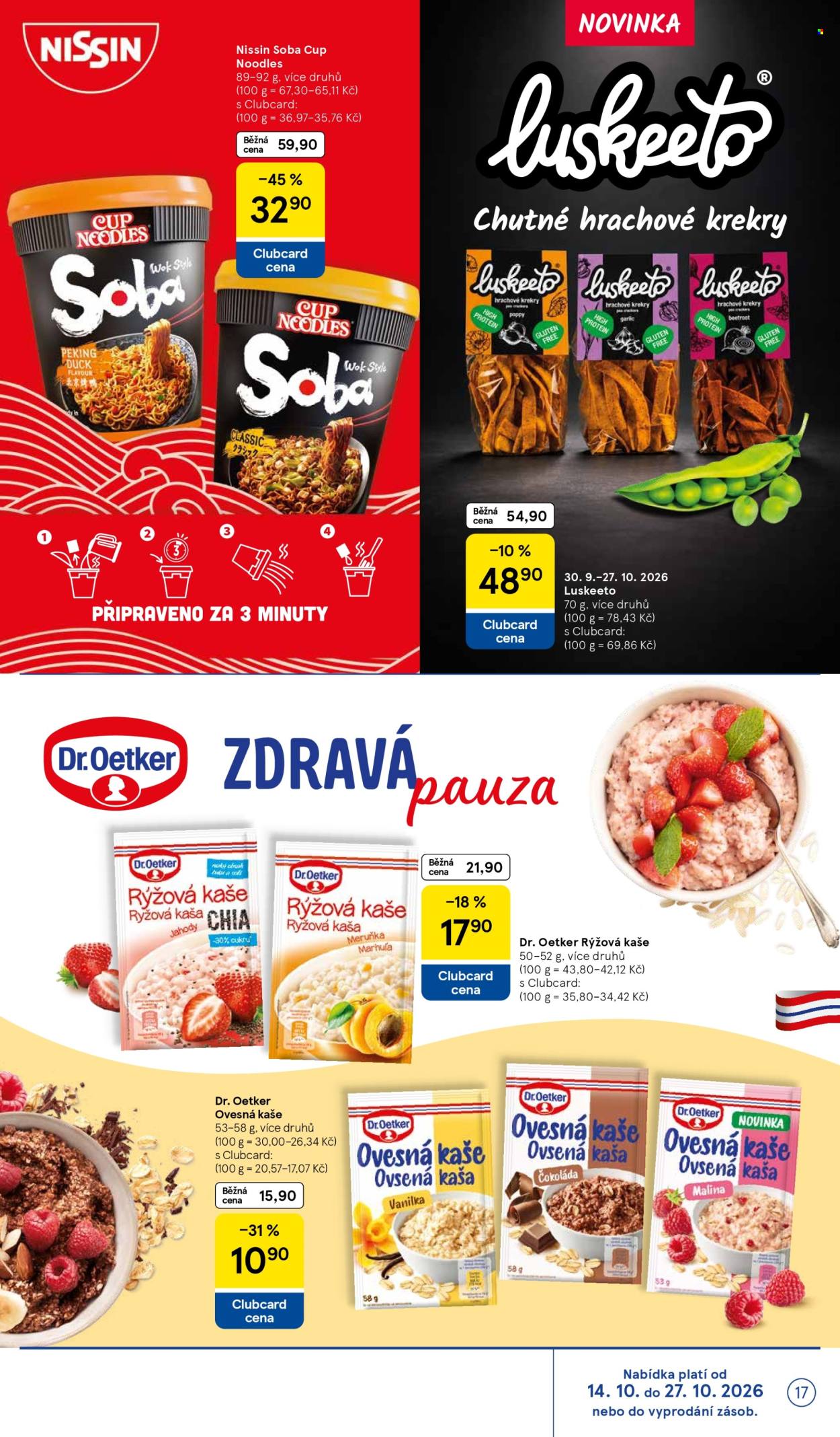 Leták TESCO hypermarket - 30. 9. 2026 - 27. 10. 2026. Strana 17