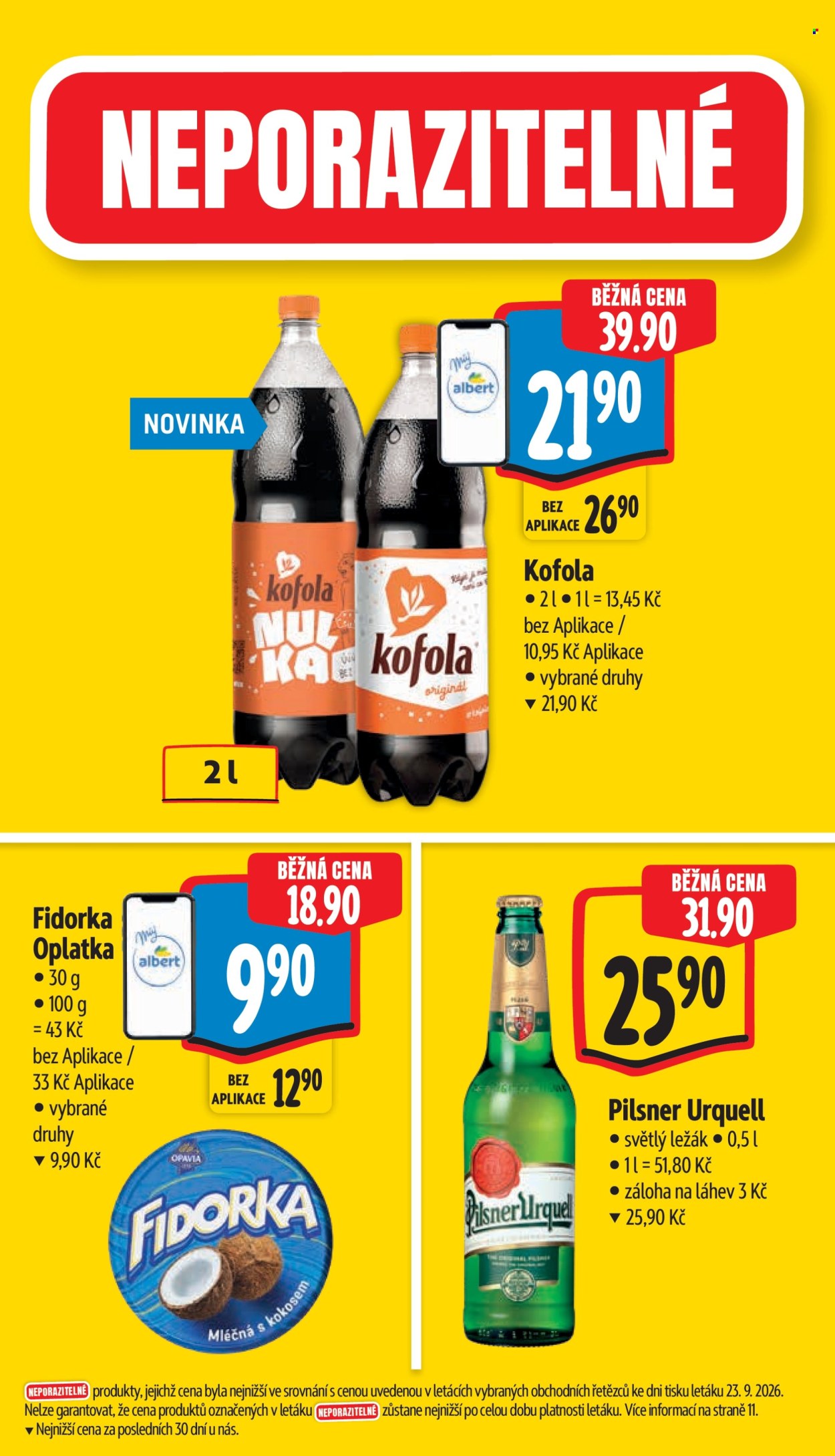 Leták Albert Hypermarket - 30. 9. 2026 - 6. 10. 2026. Strana 5